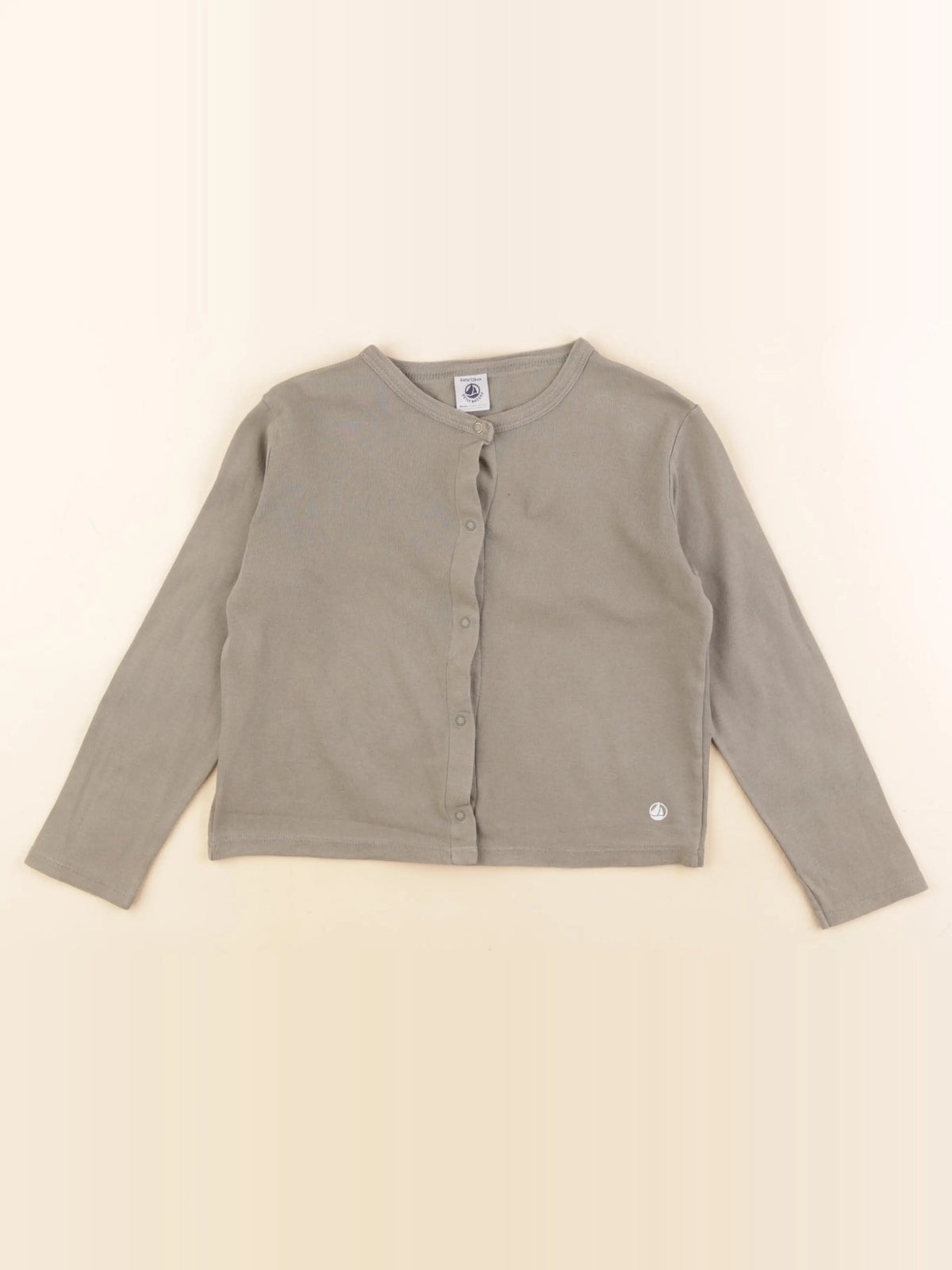 Petit Bateau - tee-shirt vert - 6 ans