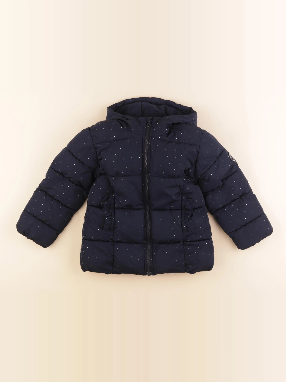 Petit Bateau - doudoune bleu - 5 ans