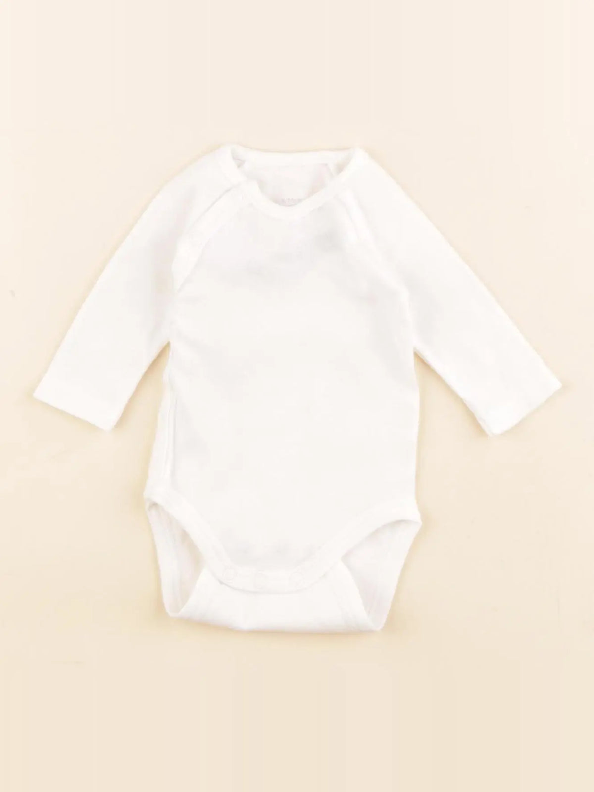 Petit Bateau - body blanc - 0 mois
