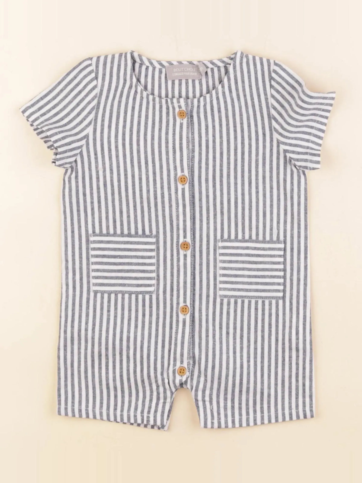 Boutchou - combinaison bleu - 3 mois