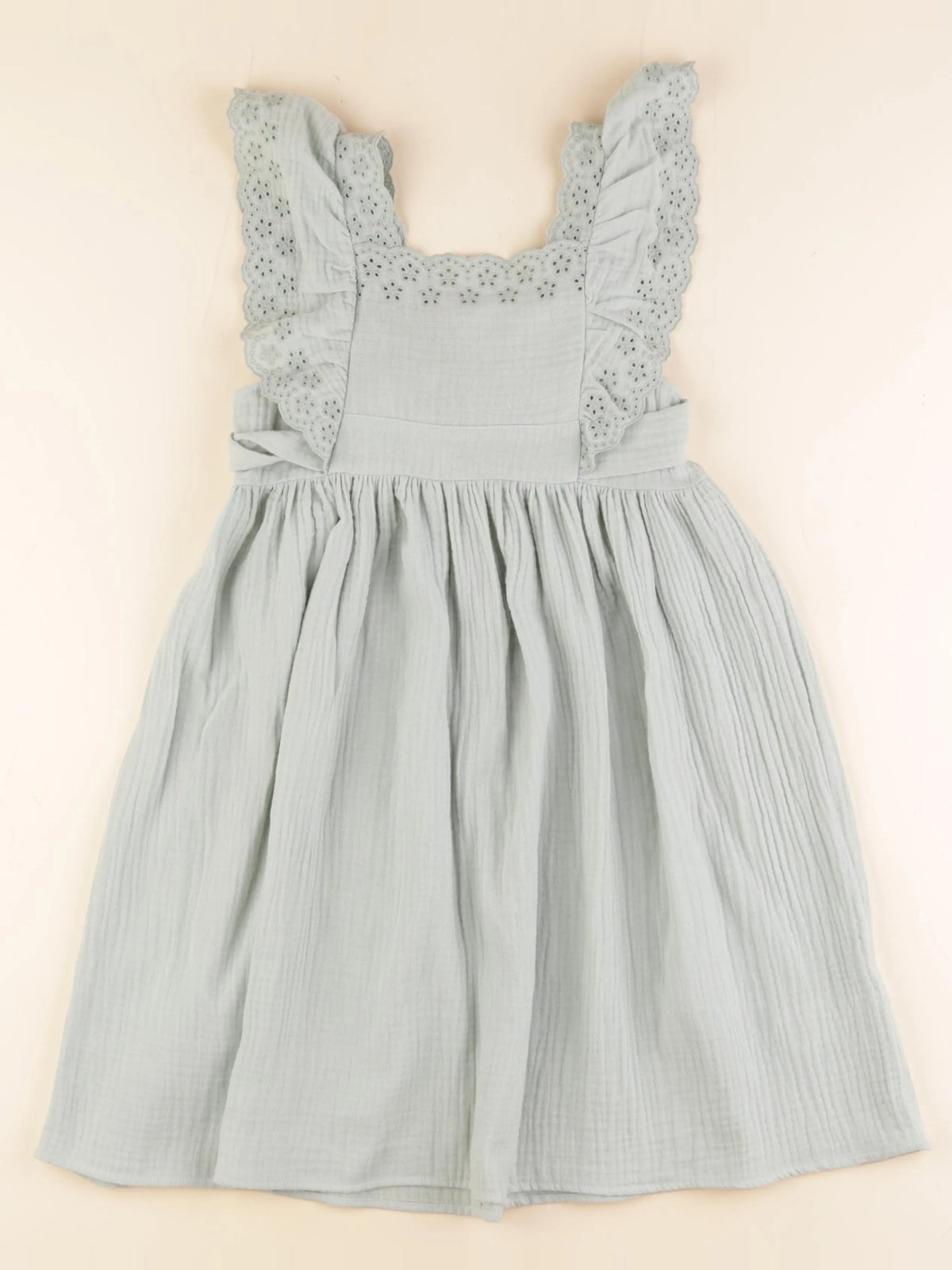 Vertbaudet - robe vert - 9 ans