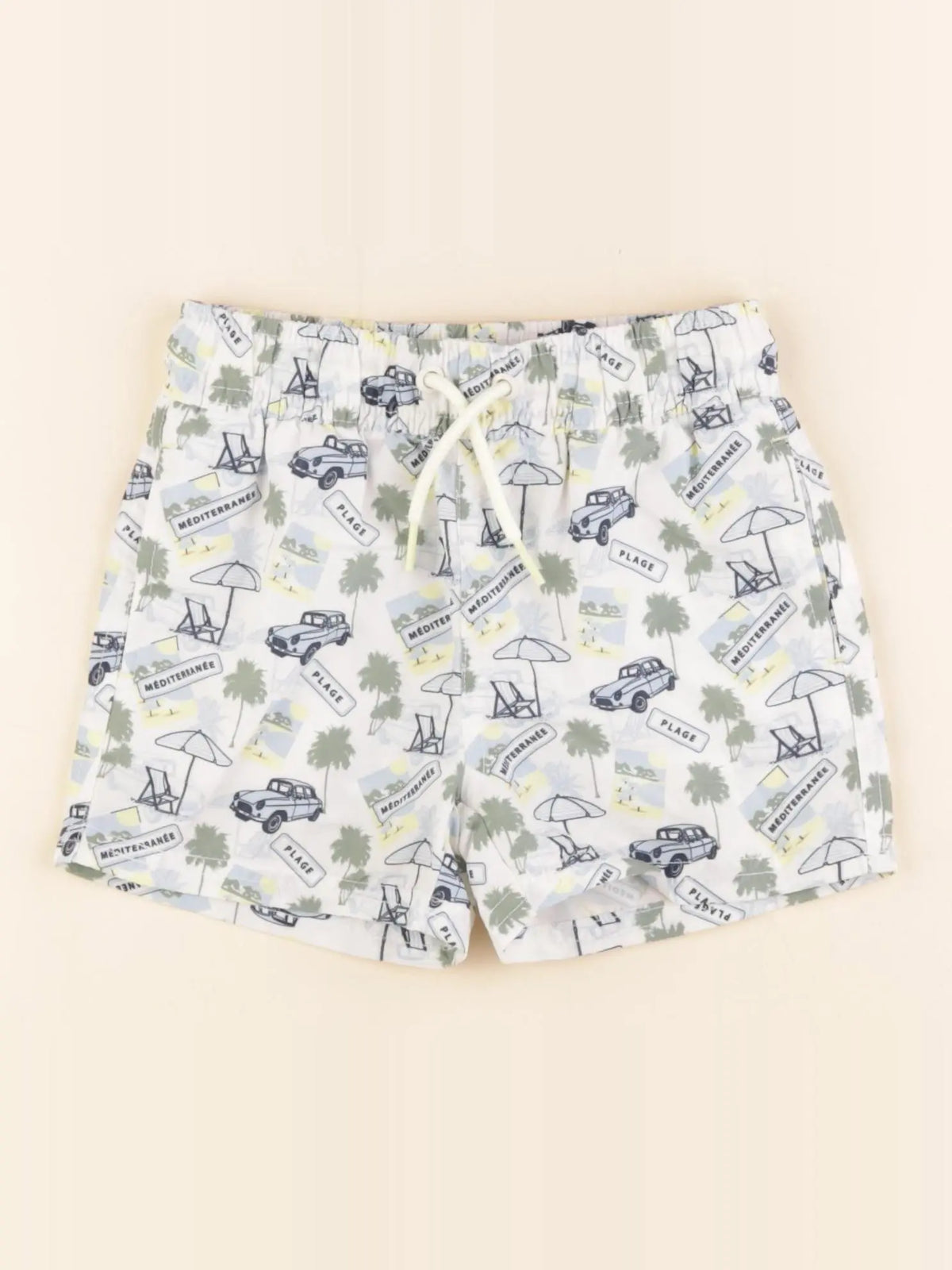 Vertbaudet - maillot de bain multicolore - 3 ans