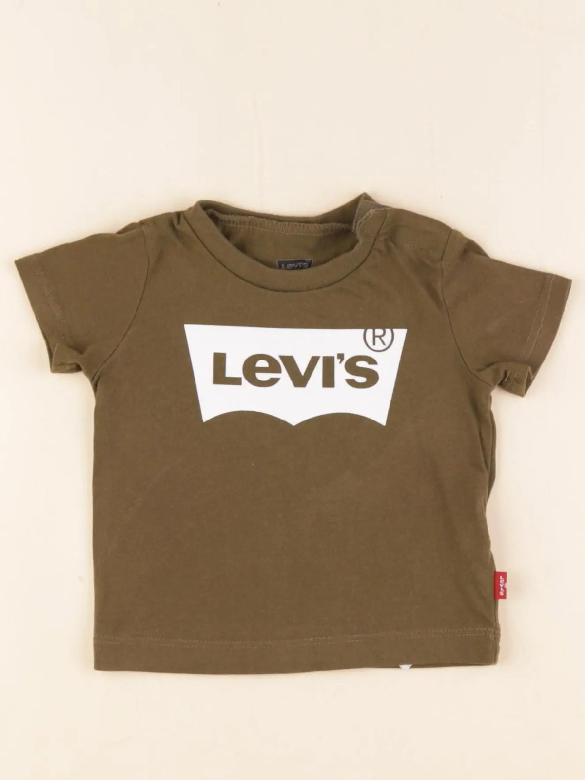 Levi's - tee-shirt vert - 3 mois