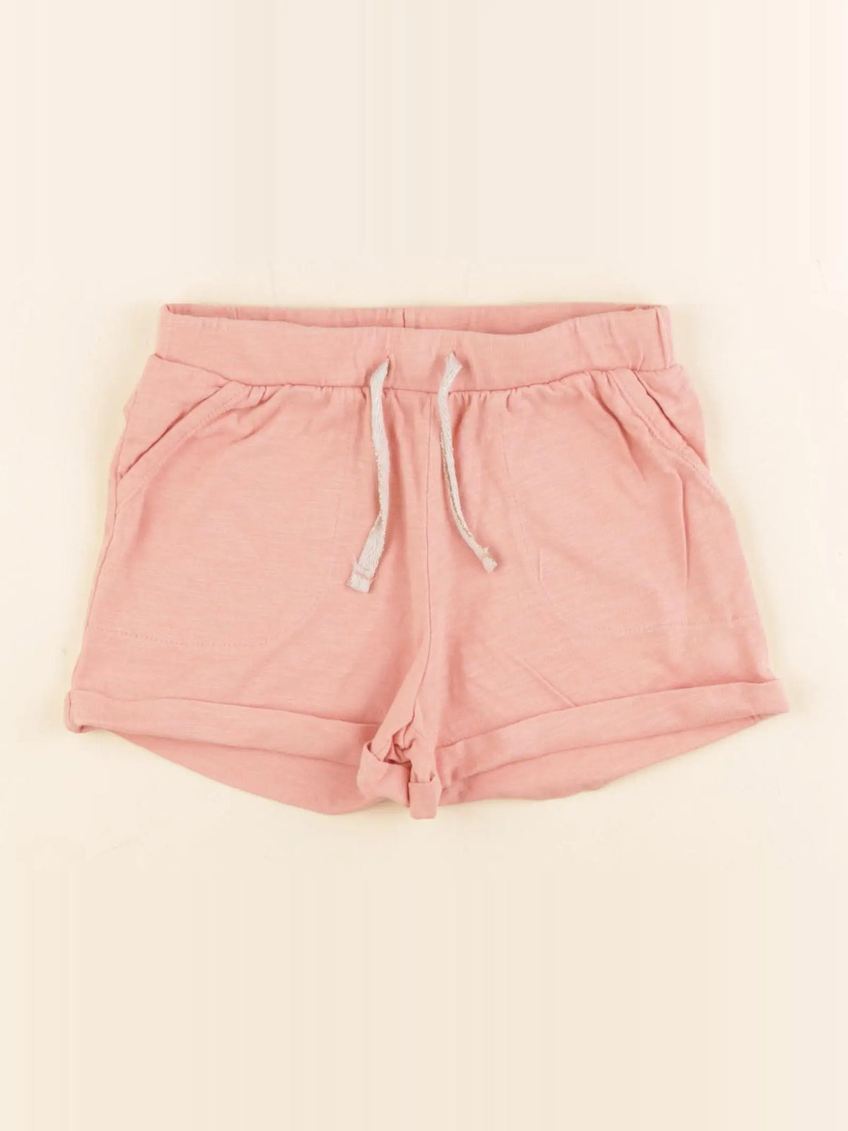 Vertbaudet - short orange, rose - 6 ans