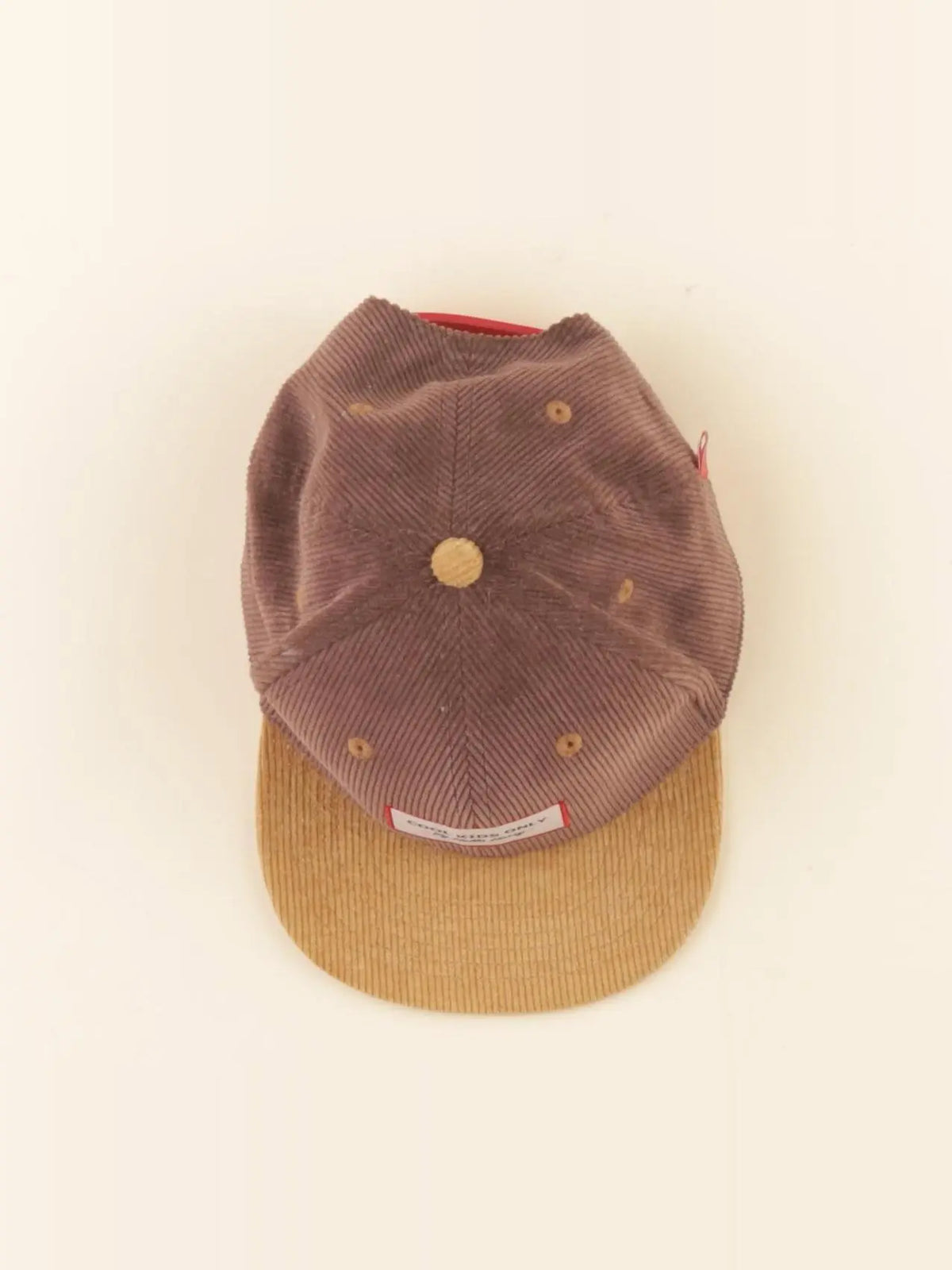Hello Hossy - casquette marron - 2/5 ans