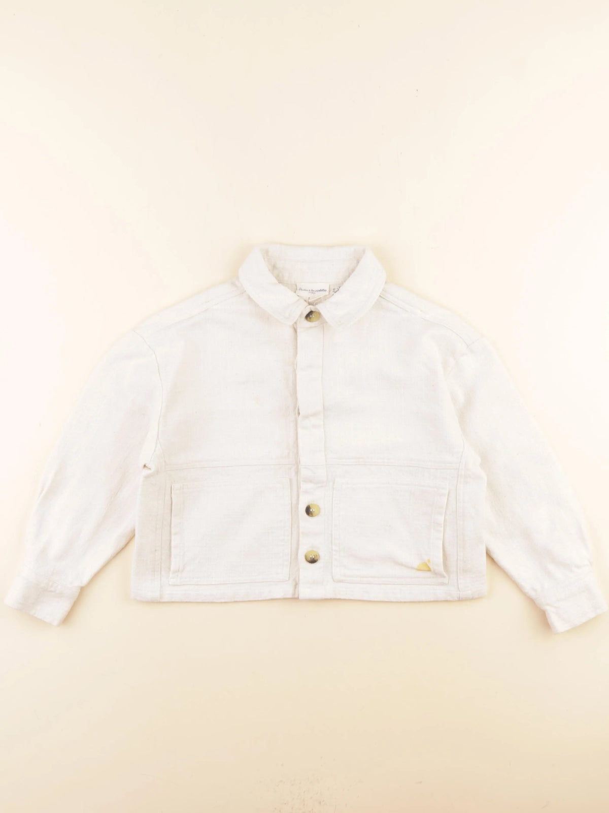 Arsène et les pipelettes - veste beige - 4 ans