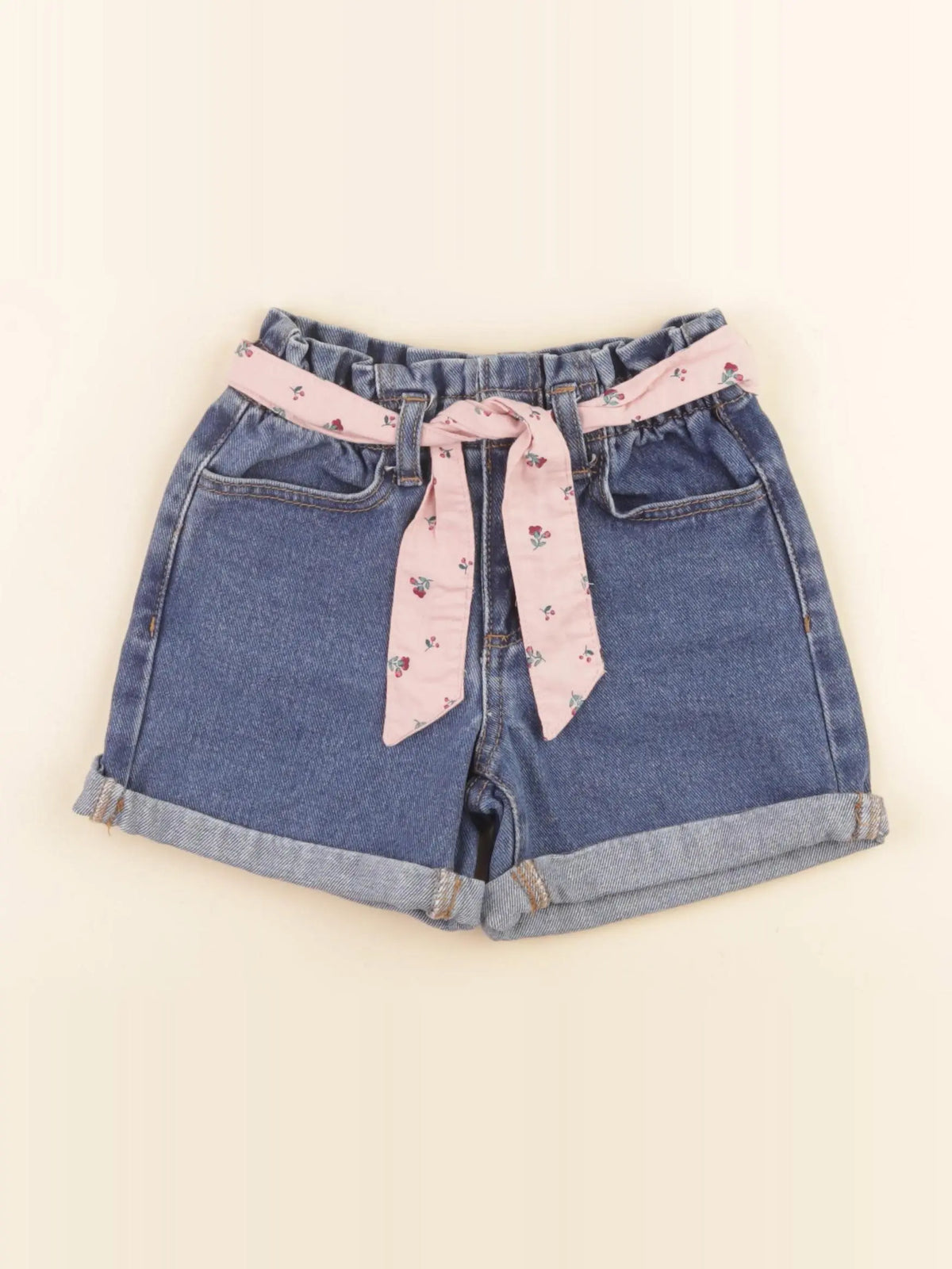 Vertbaudet - short bleu - 3 ans