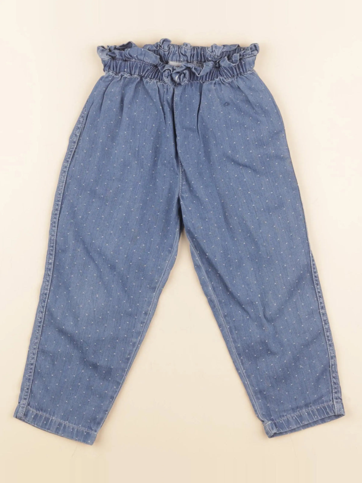 Petit Bateau - pantalon bleu - 3 ans