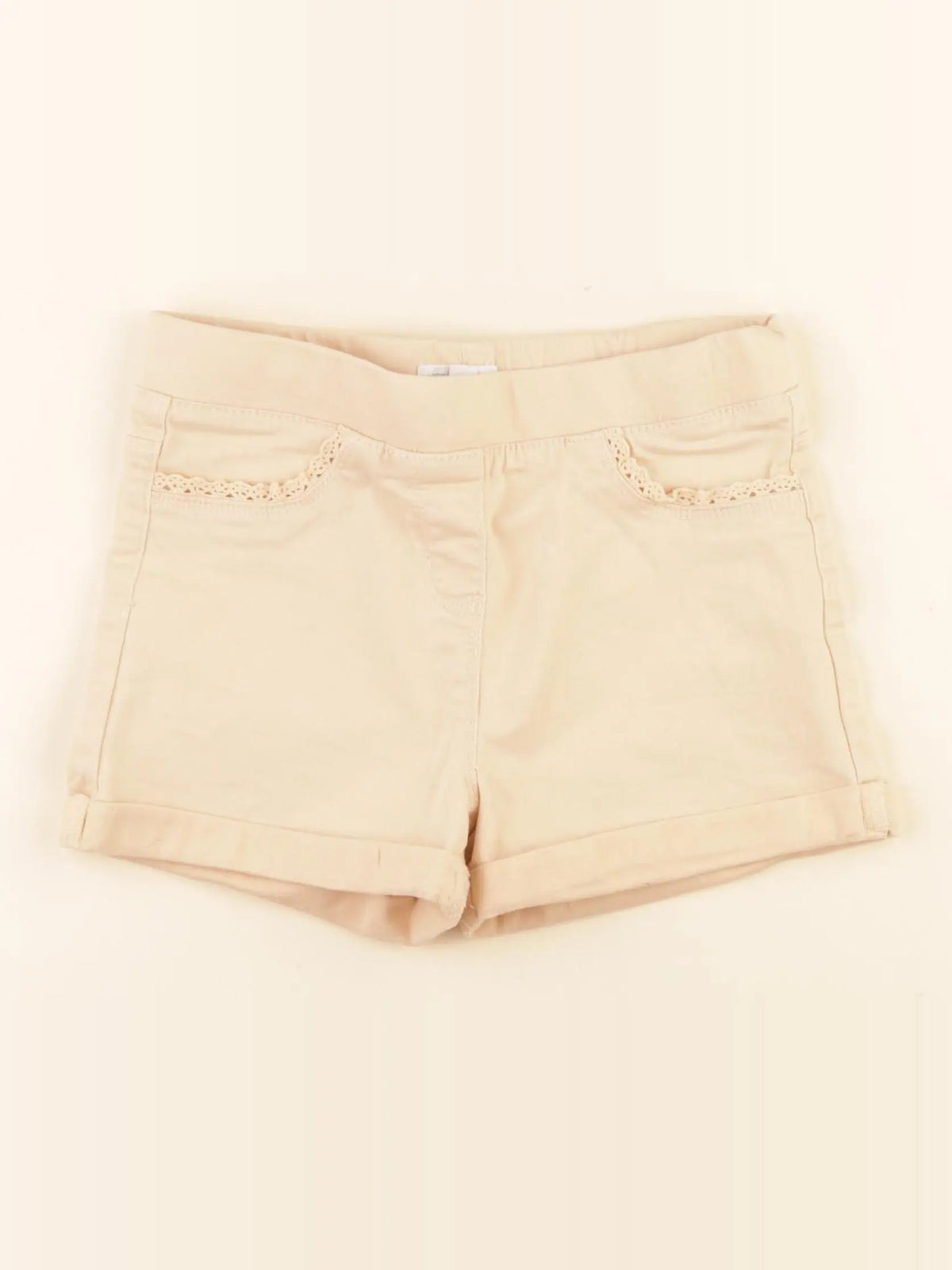 Vertbaudet - short orange - 9 ans