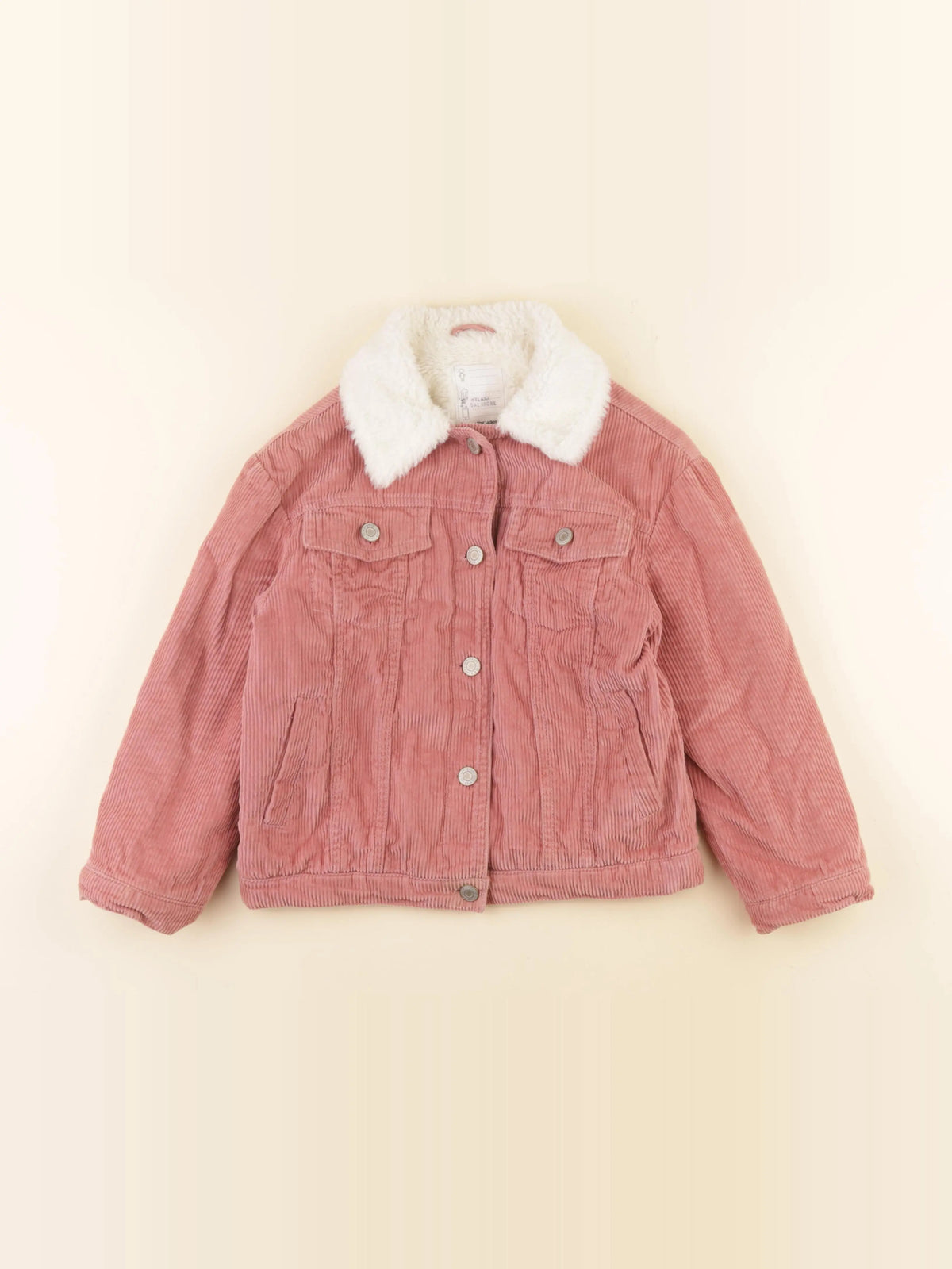 Vertbaudet - veste rose - 10 ans