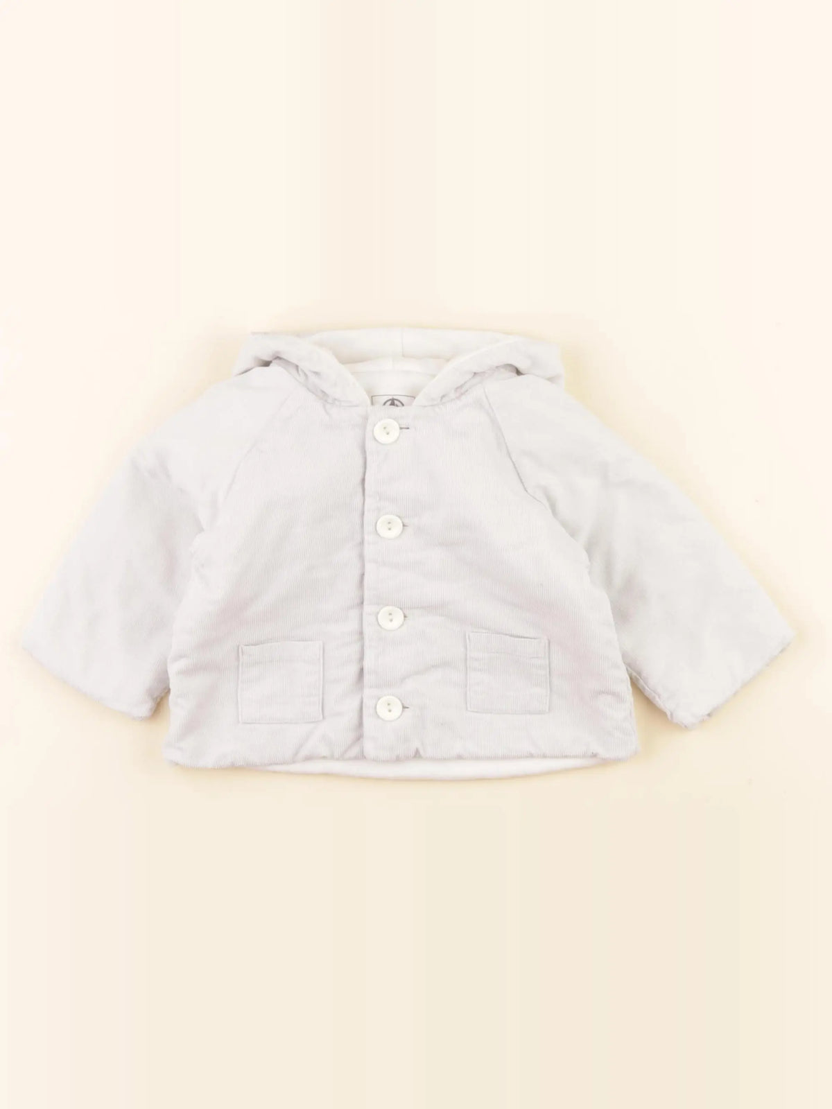 Petit Bateau - veste gris - 3 mois