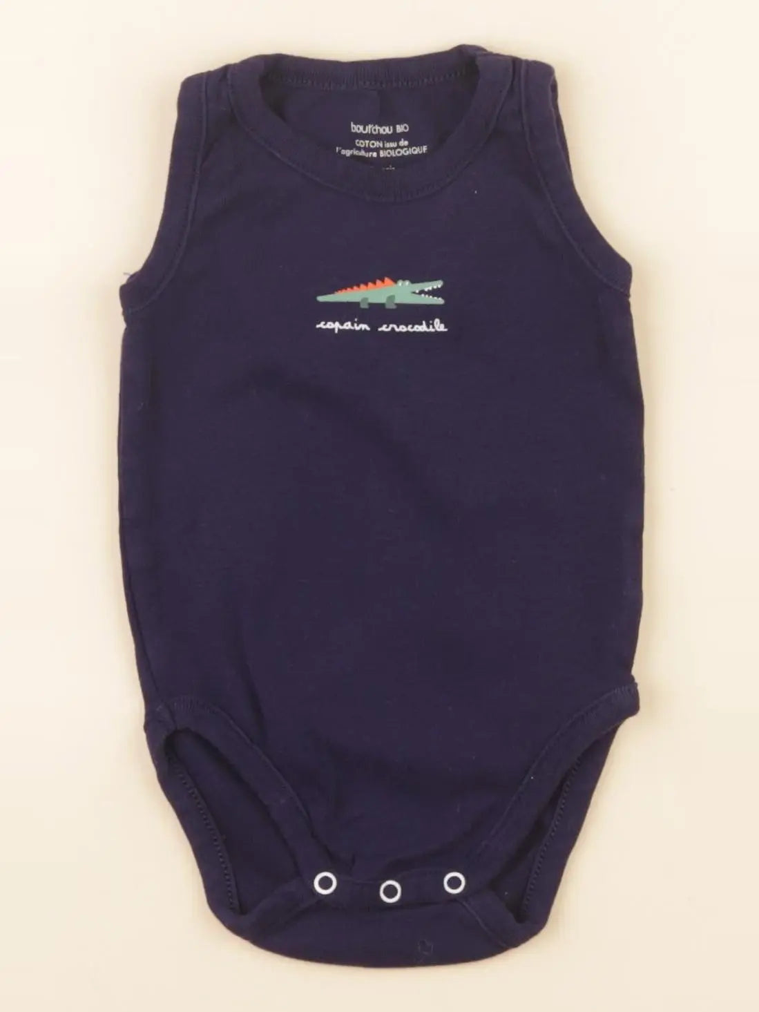Boutchou - body bleu - 3 mois