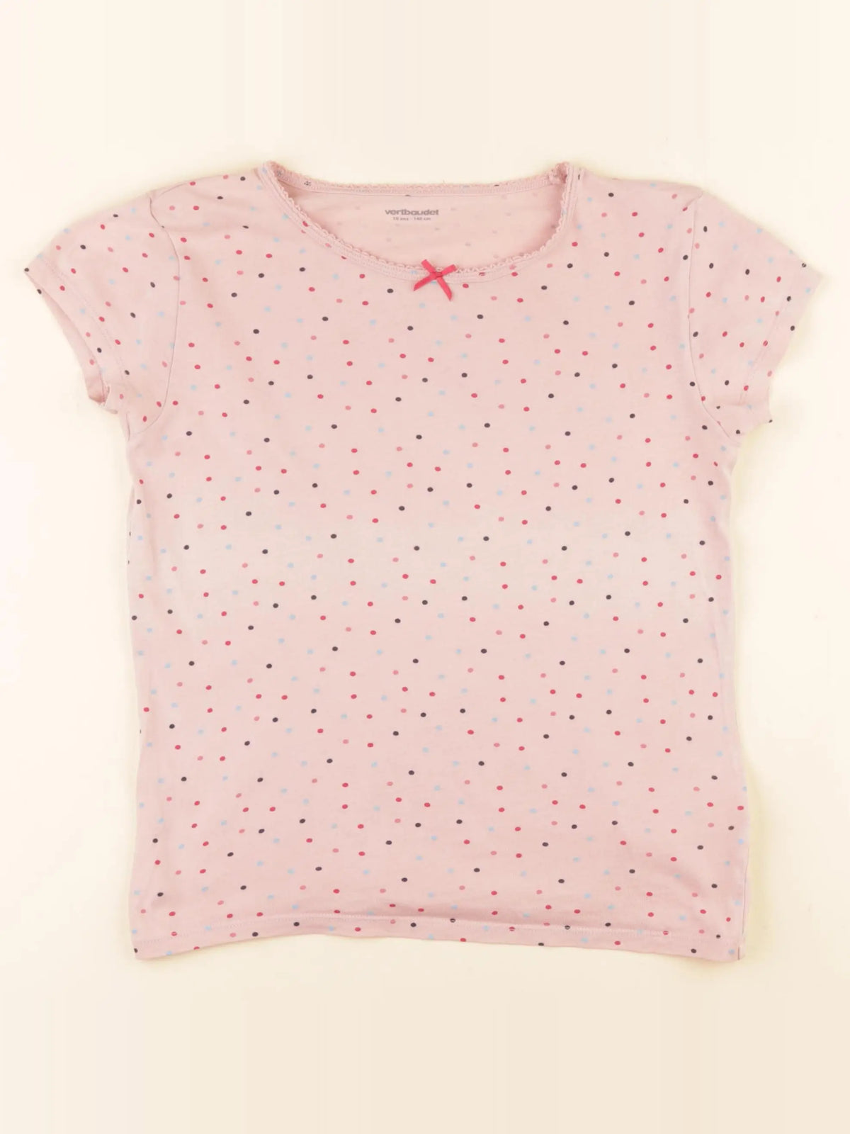 Vertbaudet - maillot de corps rose - 10 ans