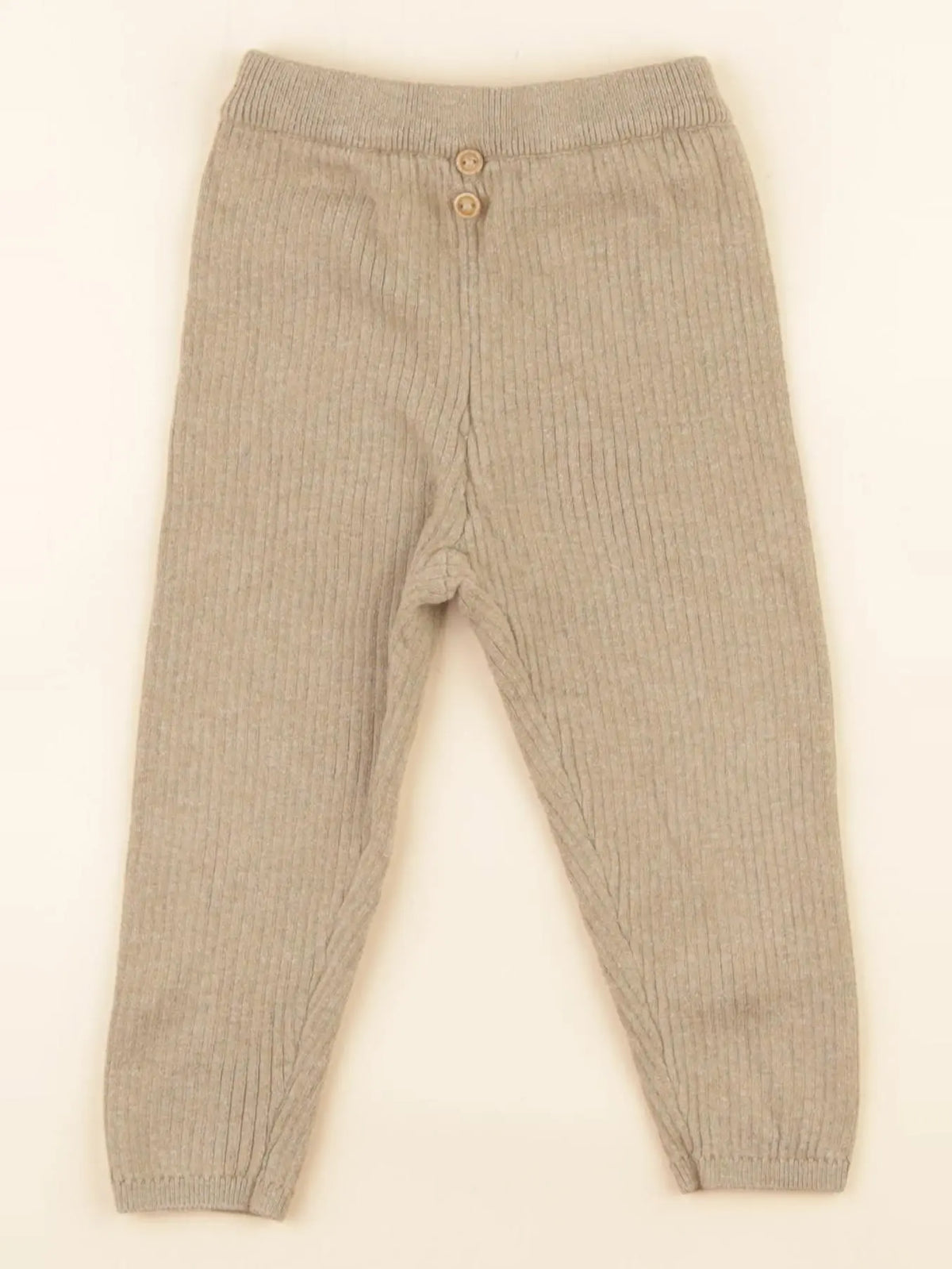Zara - legging vert - 12/18 mois