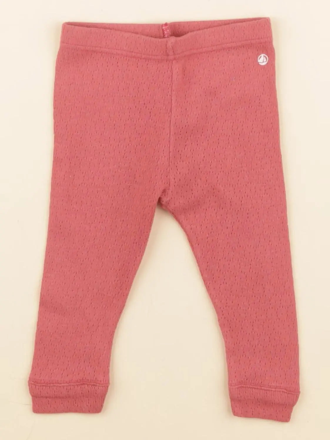 Petit Bateau - legging rose - 6 mois