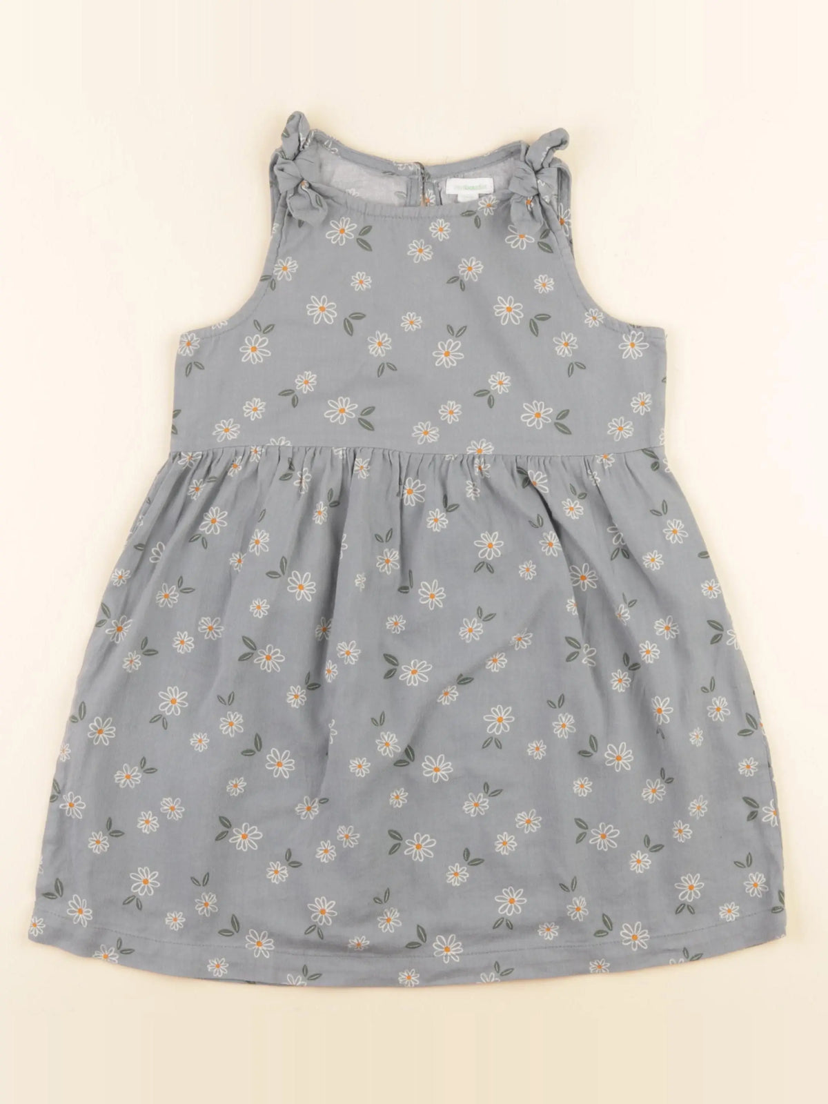 Vertbaudet - robe gris - 4 ans