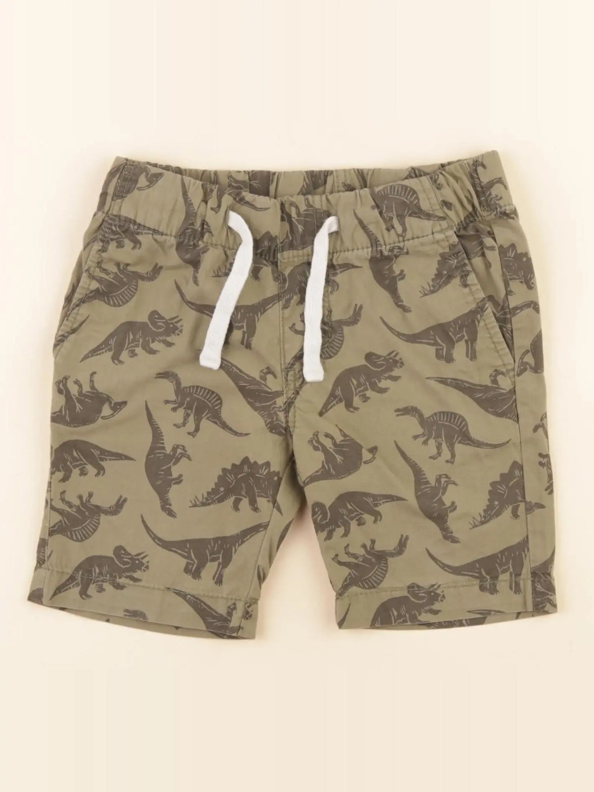 H&M - short vert - 18/24 mois