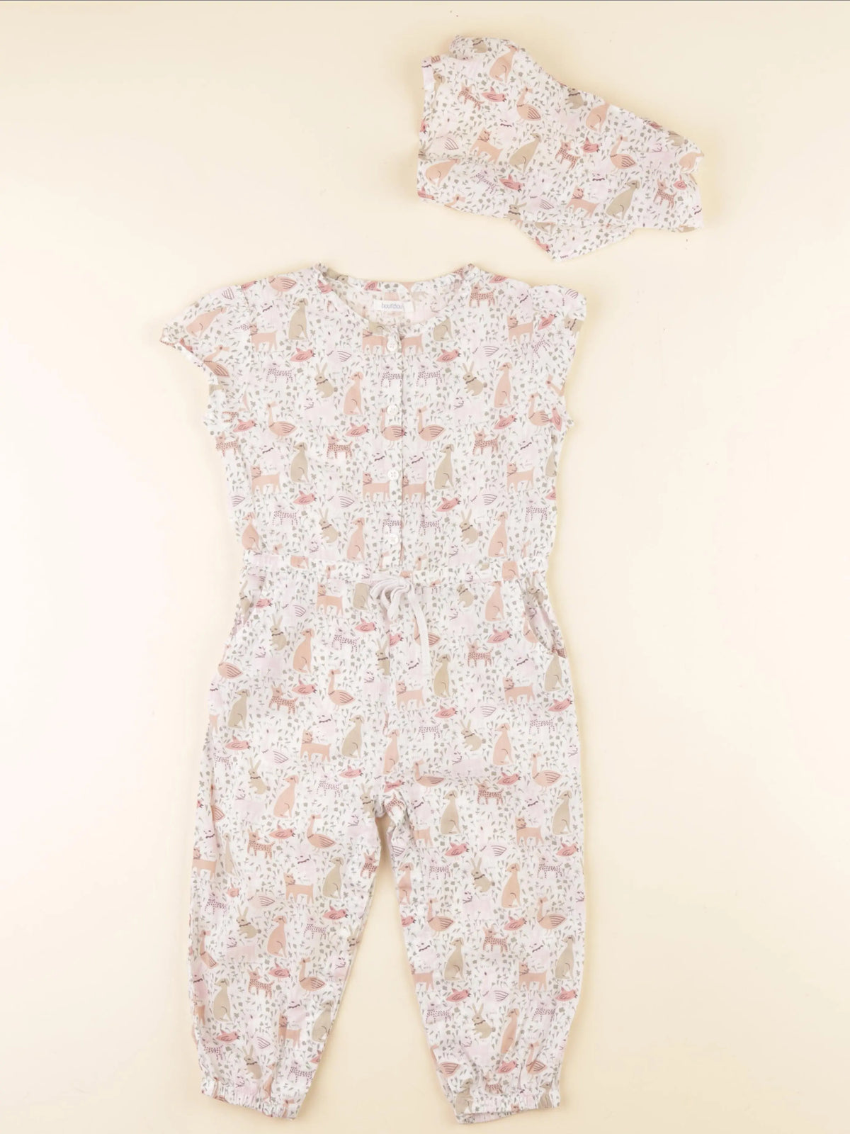 Boutchou - combinaison multicolore - 18 mois