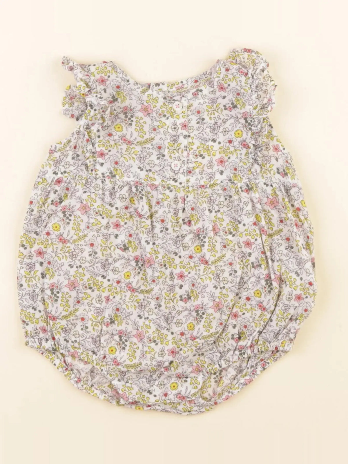 Boutchou - combinaison multicolore - 3 mois
