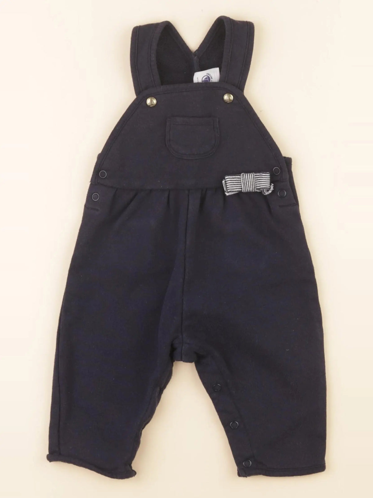 Petit Bateau - combinaison bleu - 6 mois