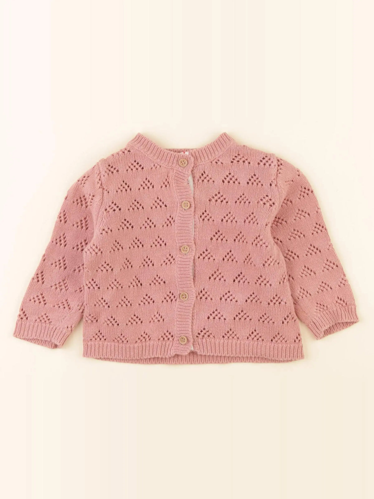Boutchou - gilet rose - 18 mois