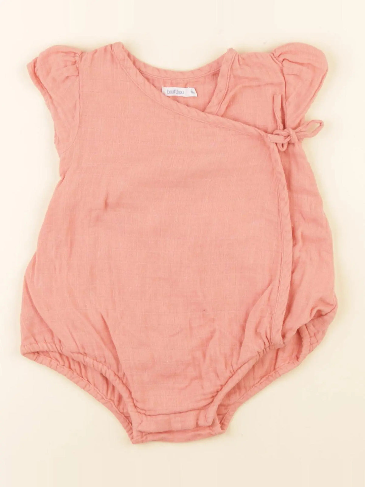 Boutchou - combinaison orange - 9 mois
