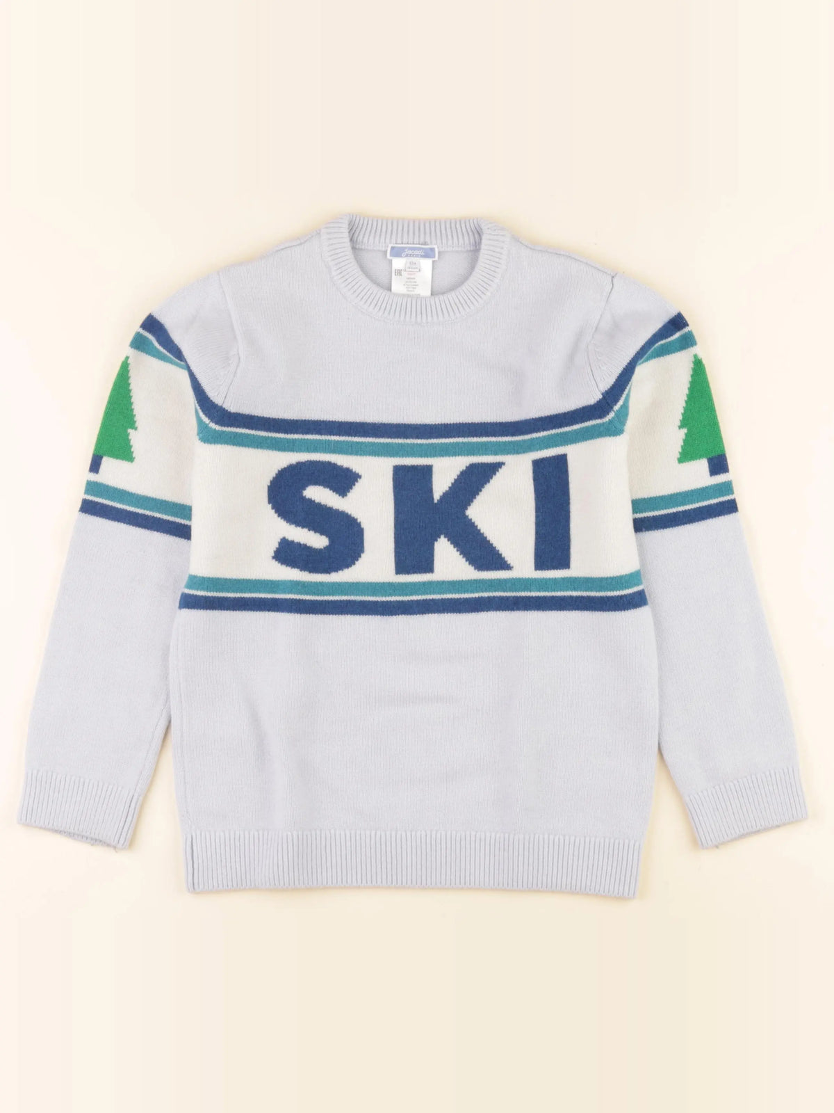 Jacadi - pull bleu - 10 ans