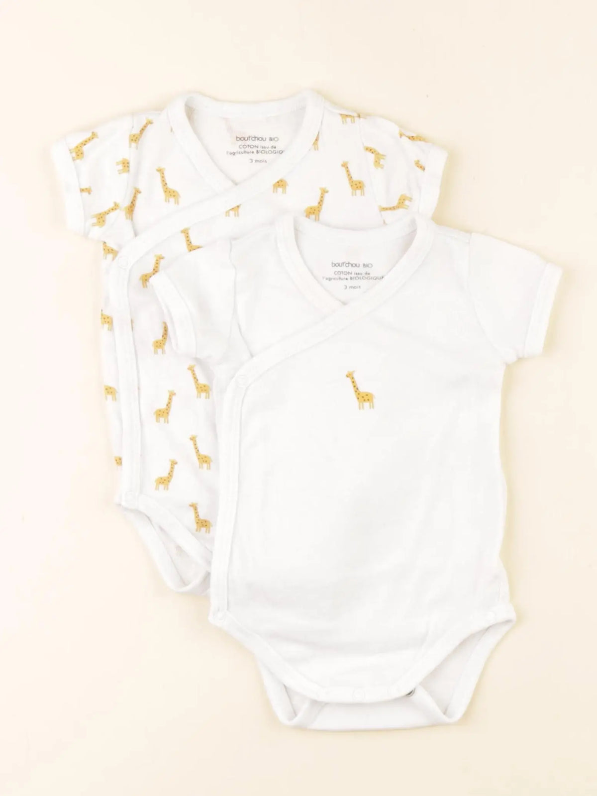 Boutchou - body blanc - 3 mois