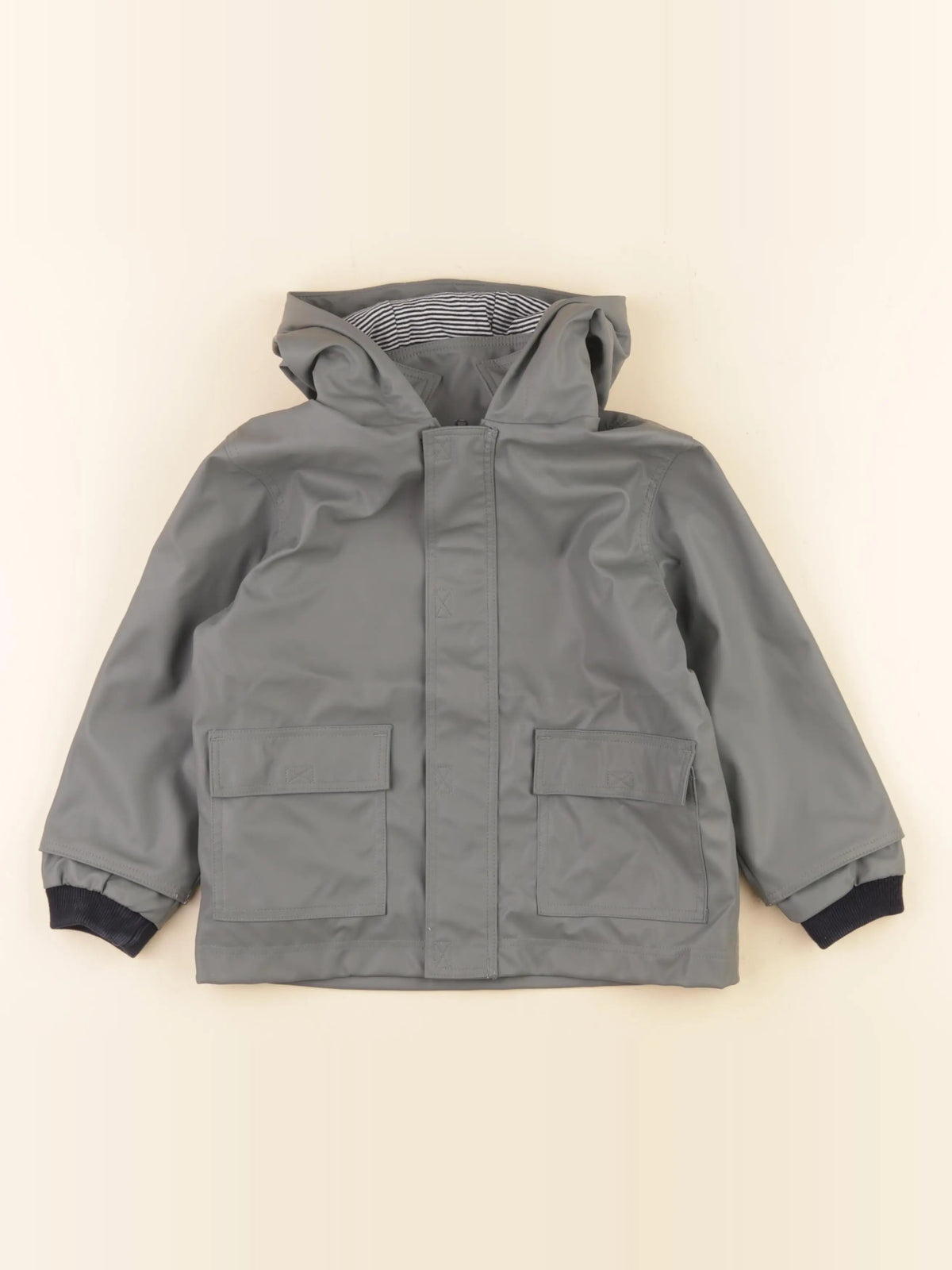 Petit Bateau - imperméable vert - 3 ans