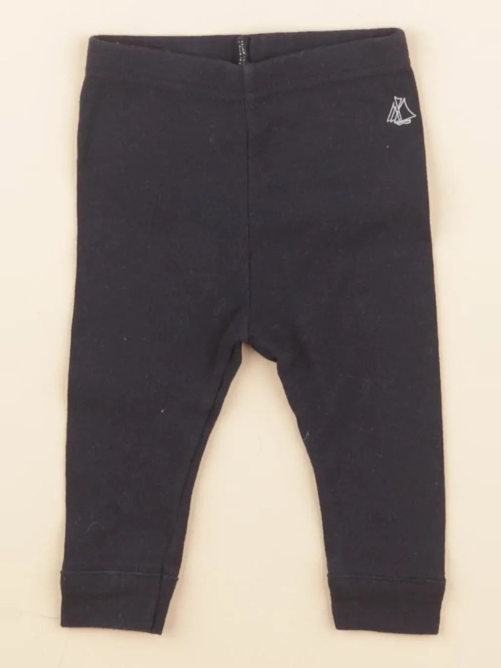 Petit Bateau - legging bleu - 3 mois