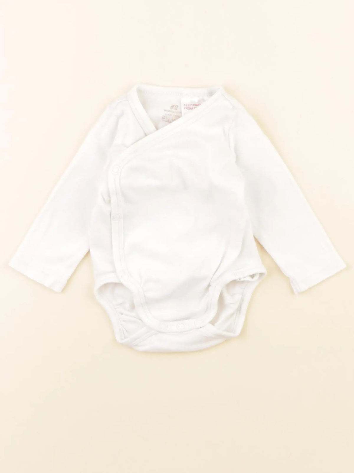 H&M - body blanc - 1/2 mois