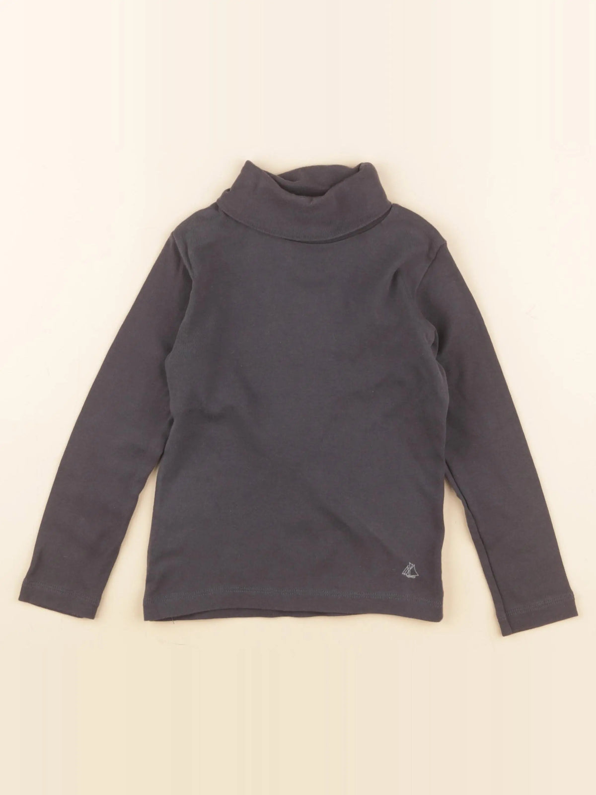 Petit Bateau - sous-pull taupe - 5 ans