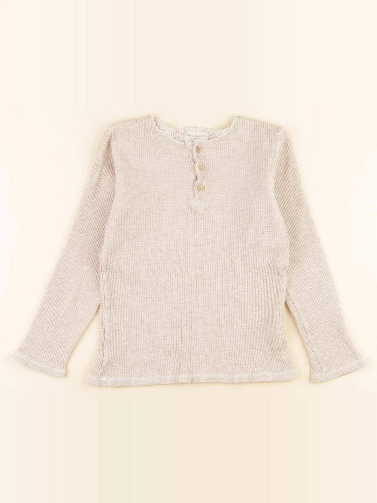 Arsène et les pipelettes - tee-shirt beige - 8 ans
