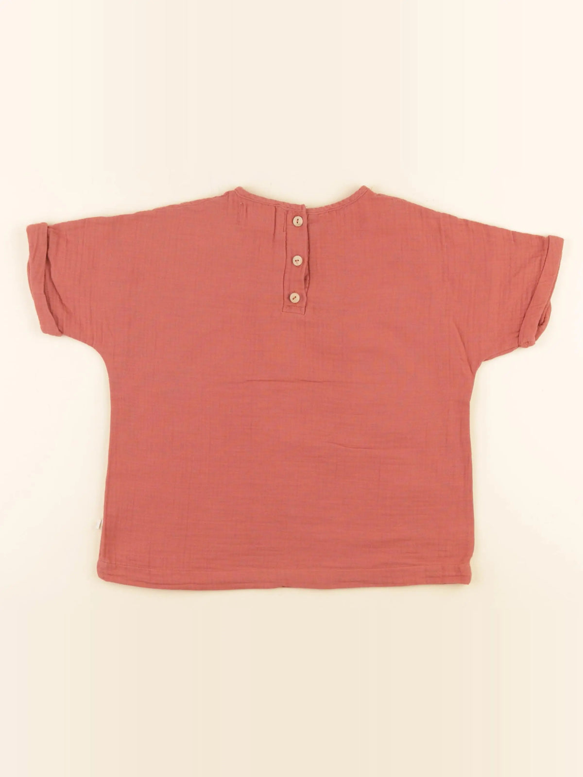 Les Petites Choses - tee-shirt rouge - 4/5 ans
