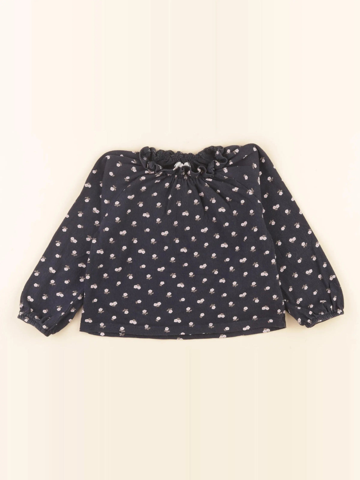 Vertbaudet - blouse bleu - 3 ans