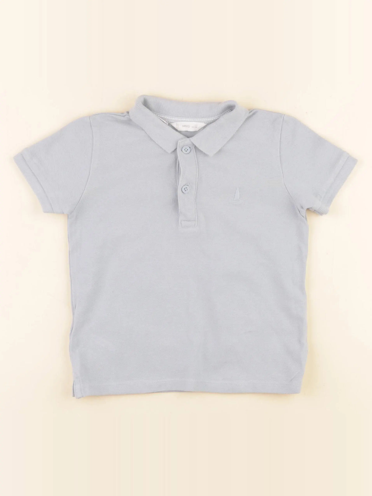 Mango - polo bleu - 2/3 ans
