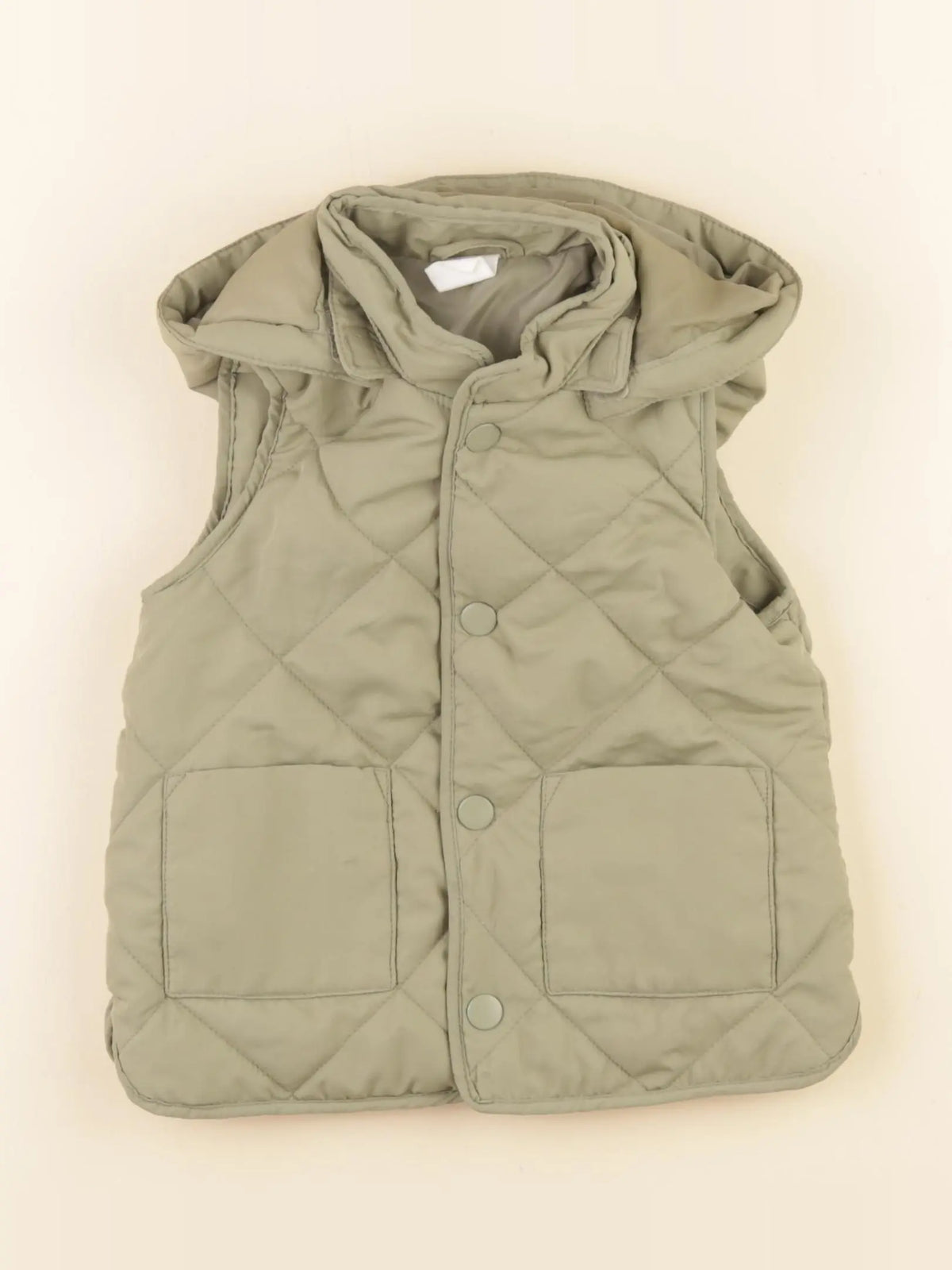 H&M - doudoune vert - 12/18 mois