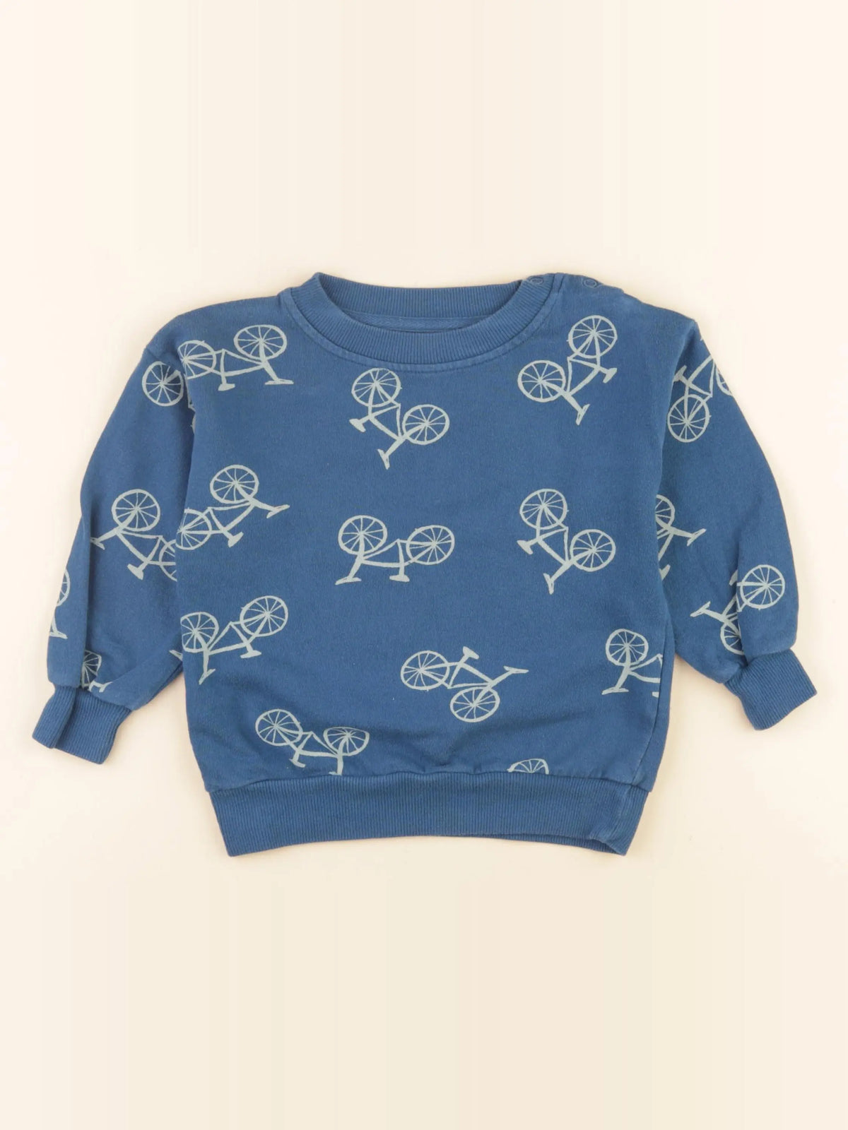Bobo Choses - sweat bleu - 18/24 mois