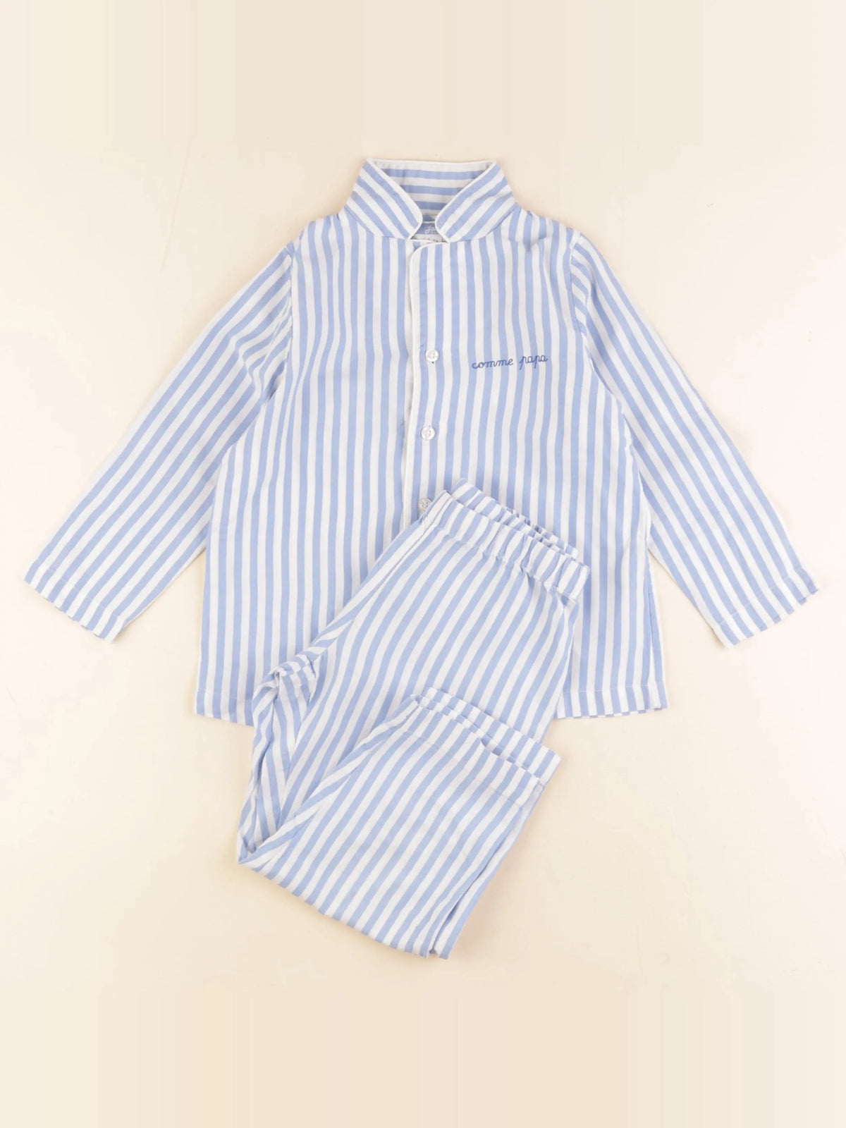 Jacadi - pyjama coton bleu - 4 ans