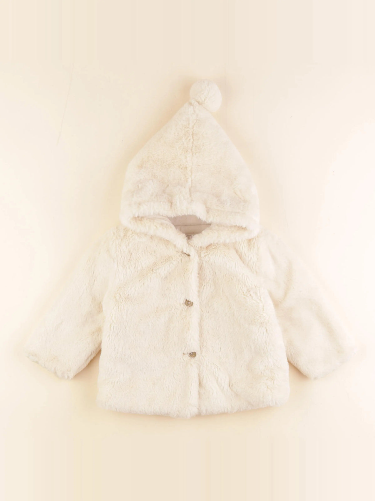 Cyrillus - veste doublé beige - 18 mois