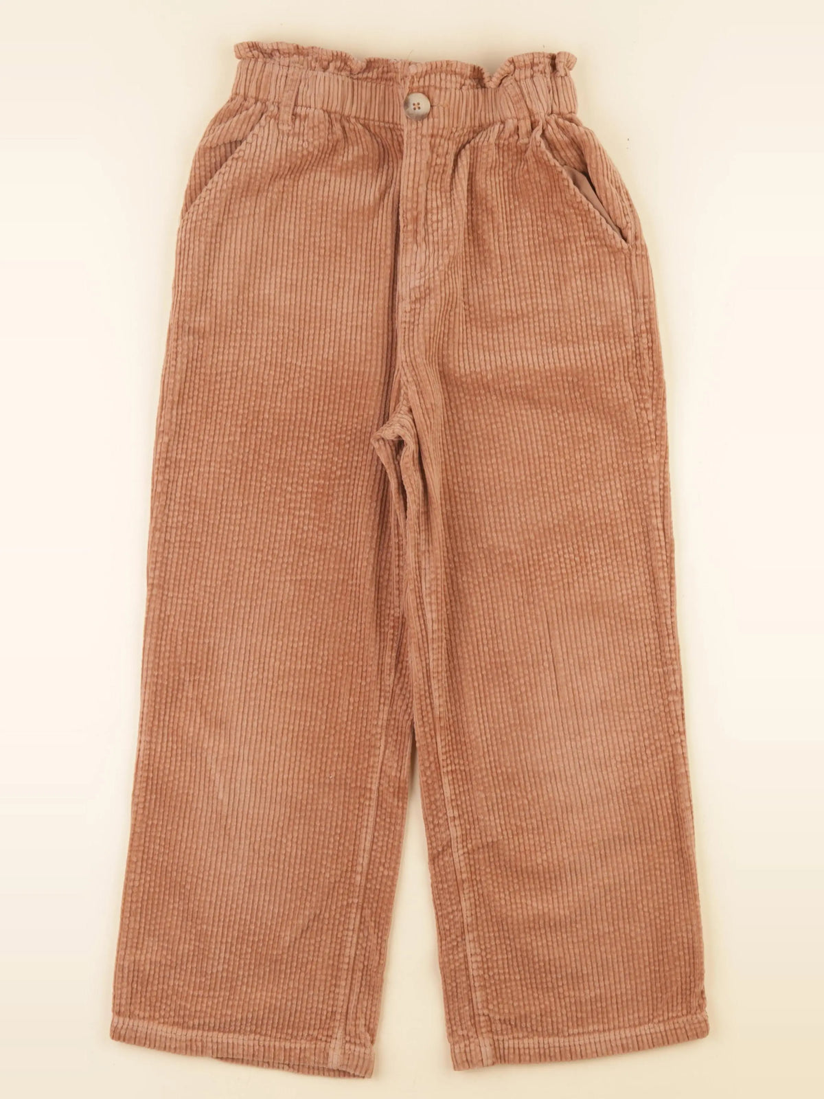 Vertbaudet - pantalon marron - 10 ans