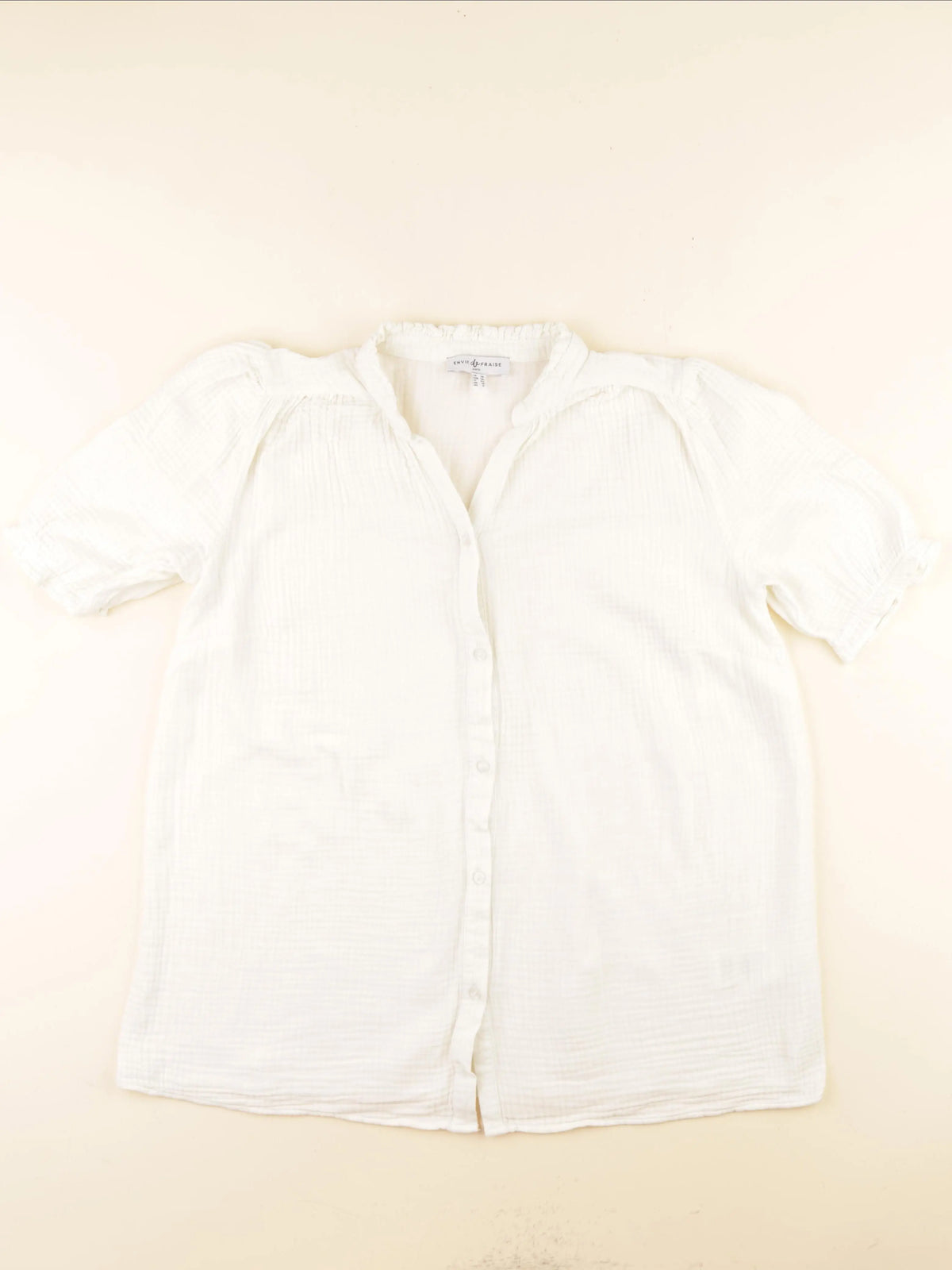 Envie de fraise - blouse grossesse beige - 38
