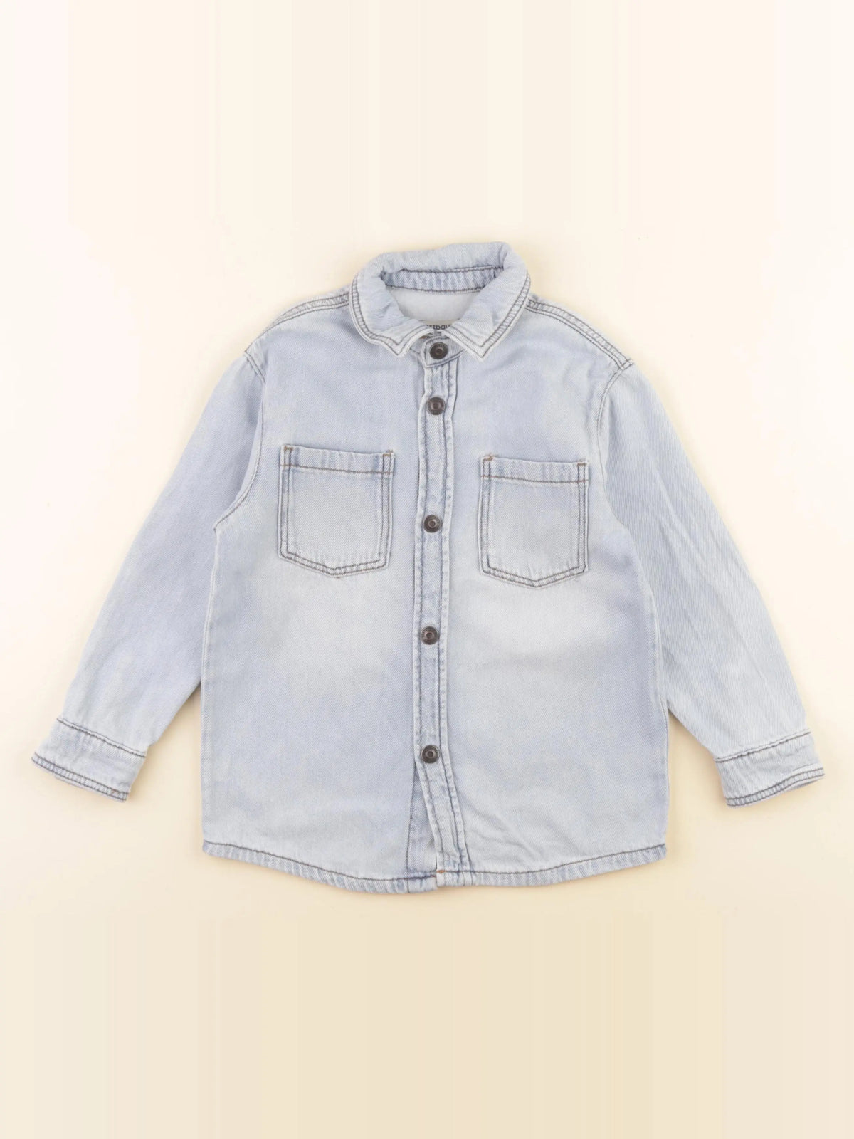 Vertbaudet - chemise bleu - 5 ans