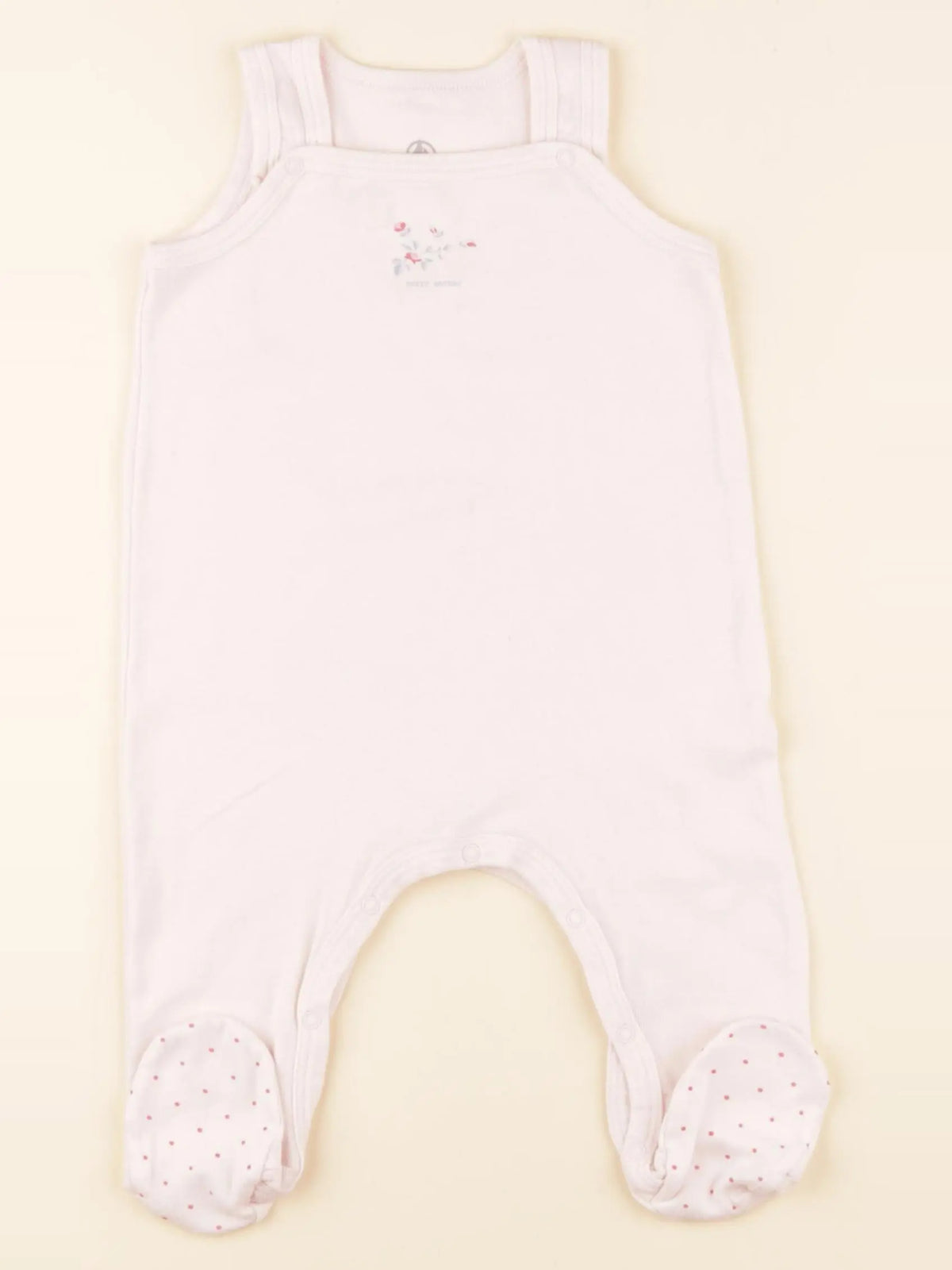 Petit Bateau - pyjama coton rose - 6 mois