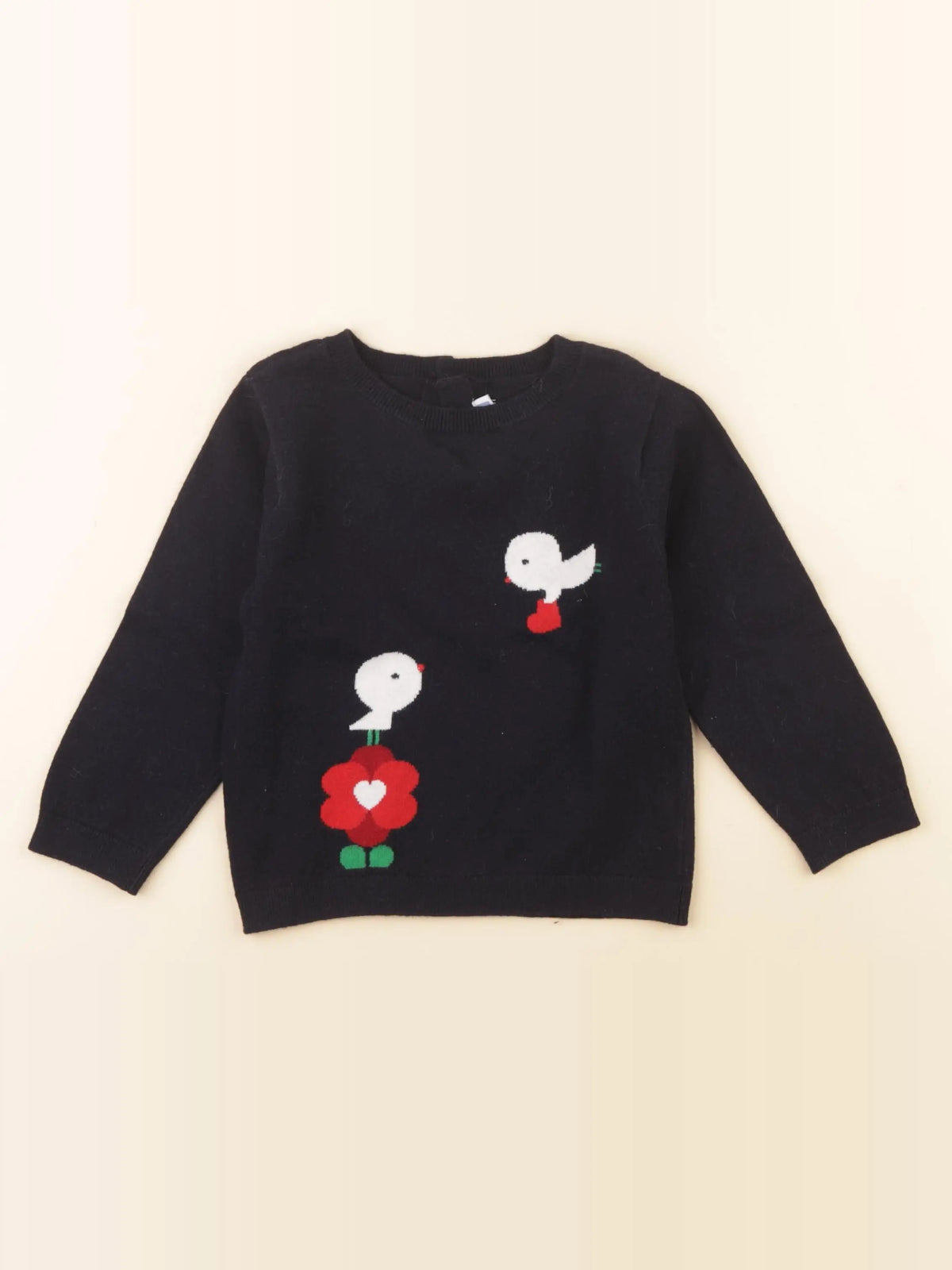 Jacadi - pull bleu - 36 mois