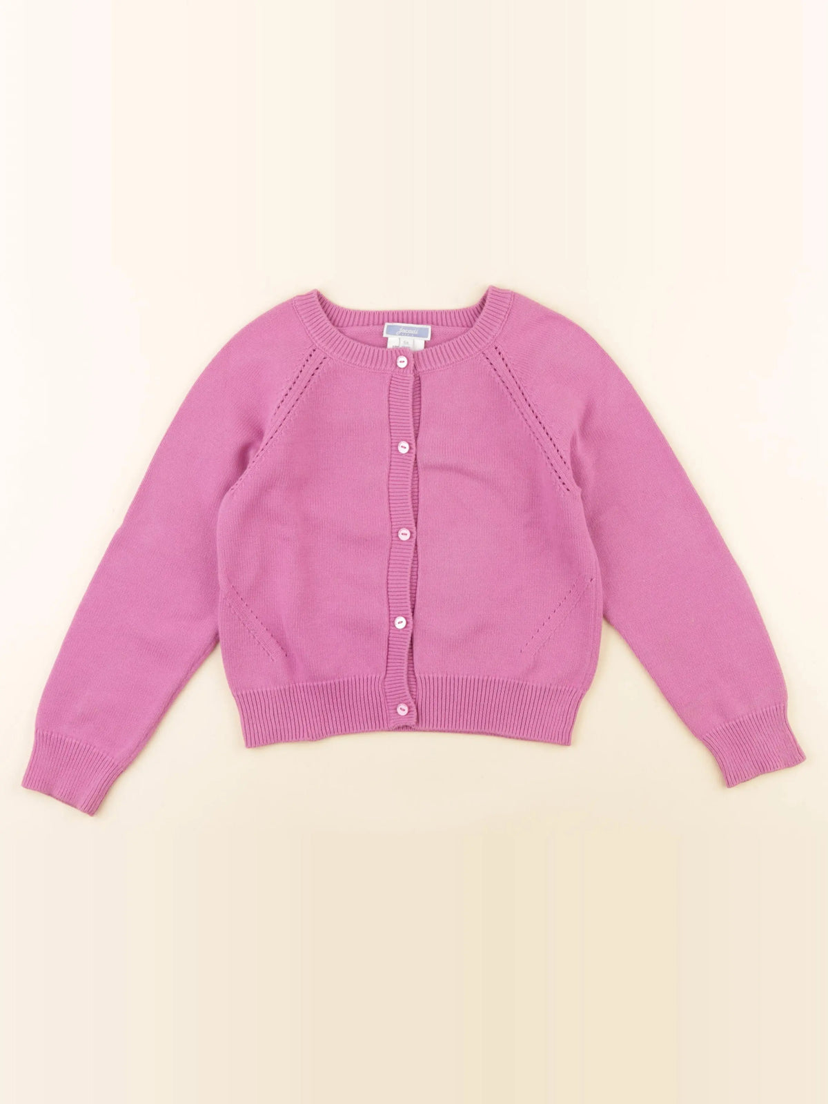 Jacadi - gilet violet - 6 ans
