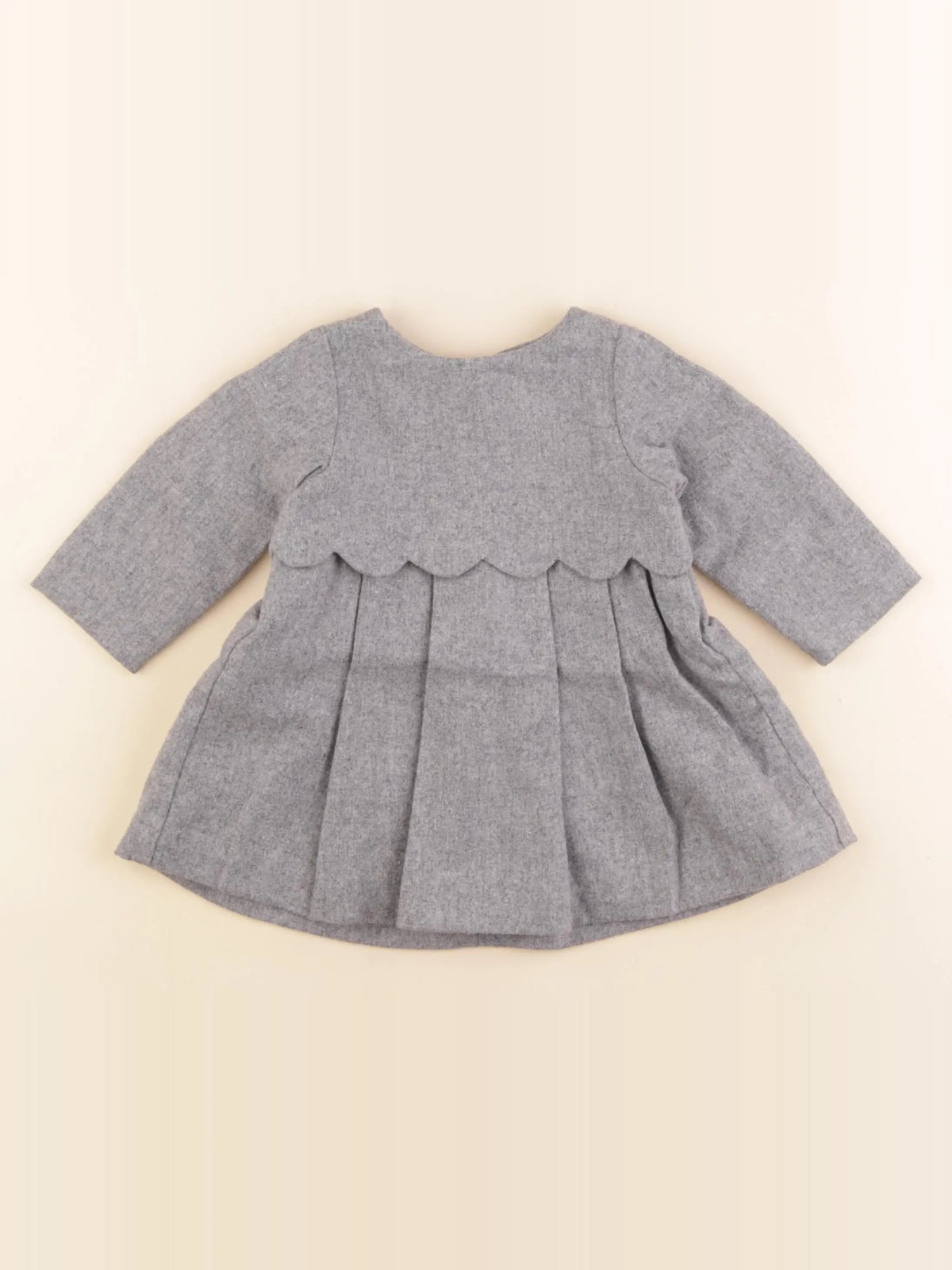 Jacadi - robe gris - 6 mois
