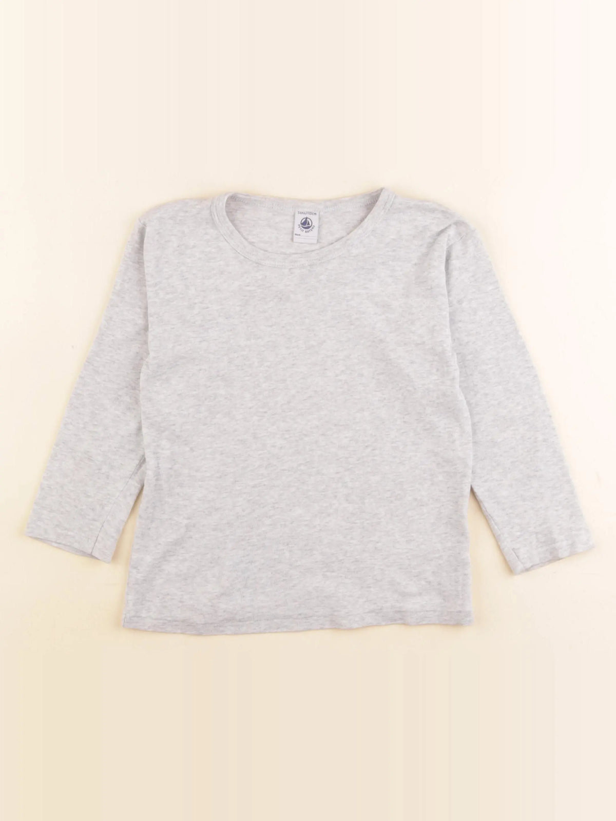 Petit Bateau - maillot de corps gris - 5 ans