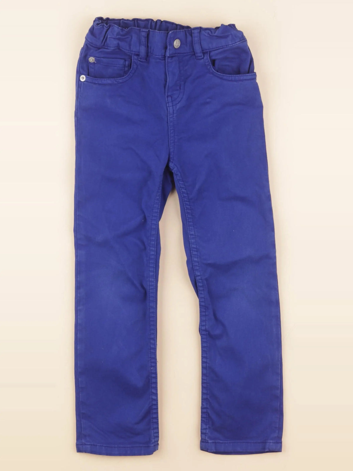 Petit Bateau - pantalon bleu - 5 ans