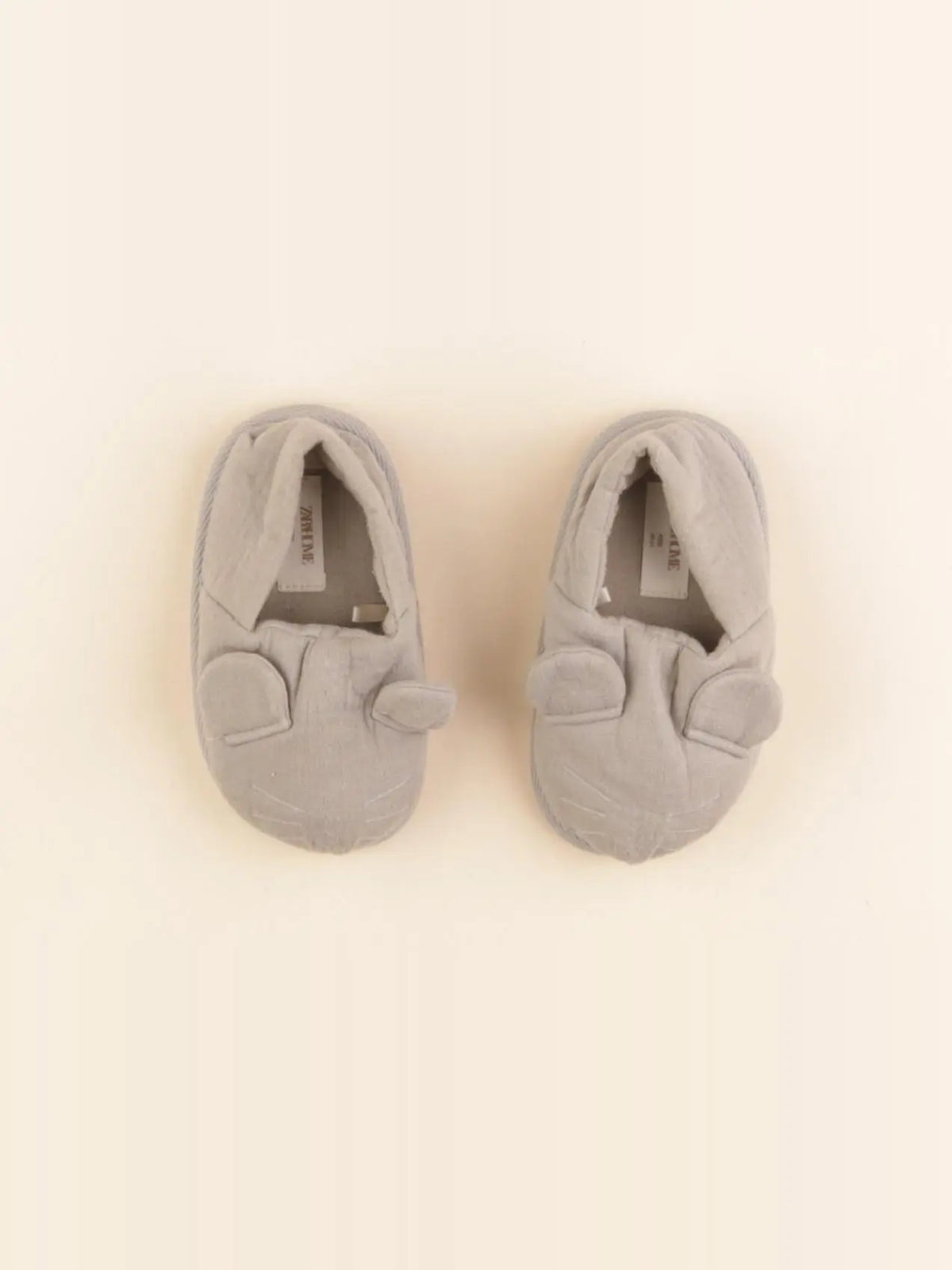 Zara - chaussons vert - pointure 20/21
